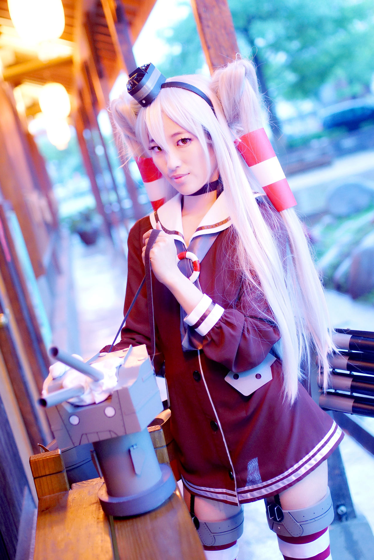 [Lingxia] Cosplay Amatsukaze (Bộ sưu tập Songi -Kancolle-) 天津 Anda