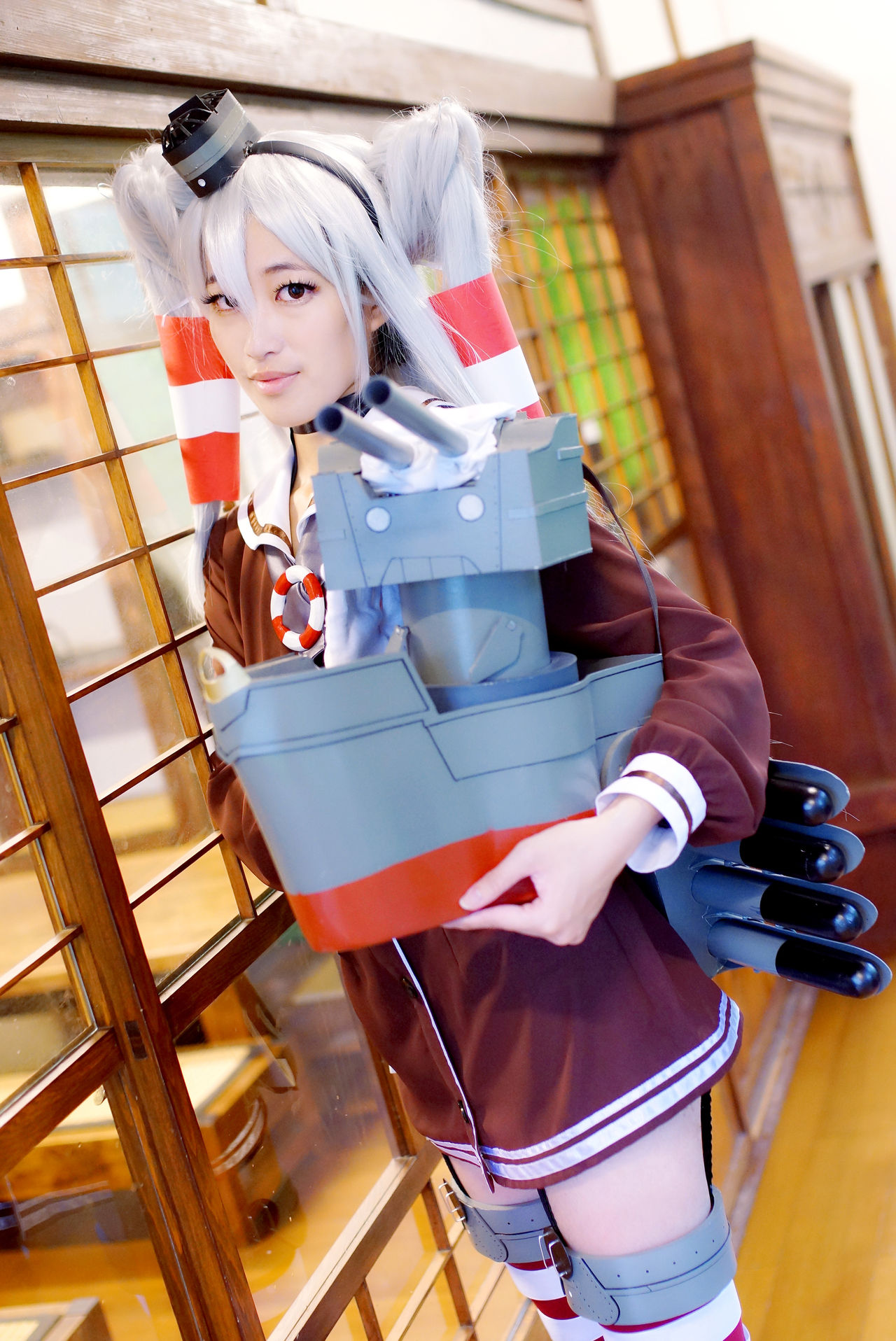 [Lingxia] Cosplay Amatsukaze (Bộ sưu tập Songi -Kancolle-) 天津 Anda