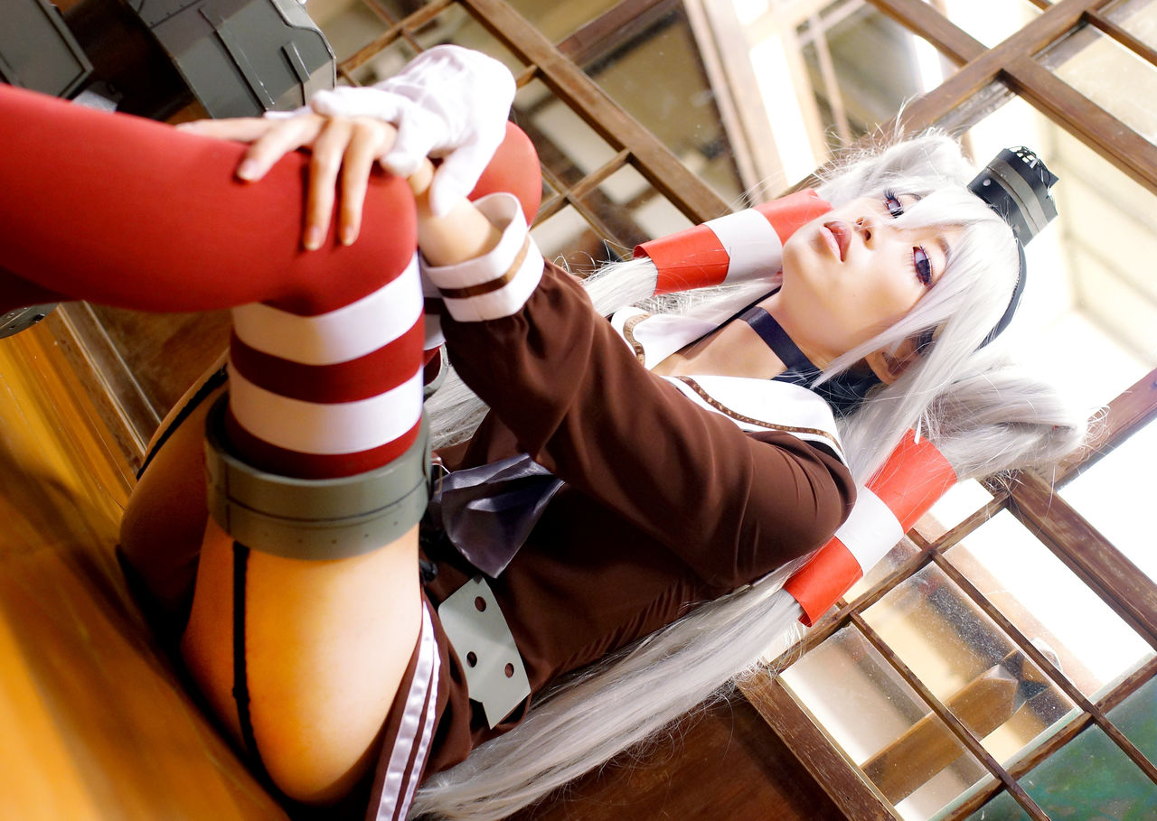 [Lingxia] Cosplay Amatsukaze (Bộ sưu tập Songi -Kancolle-) 天津 Anda