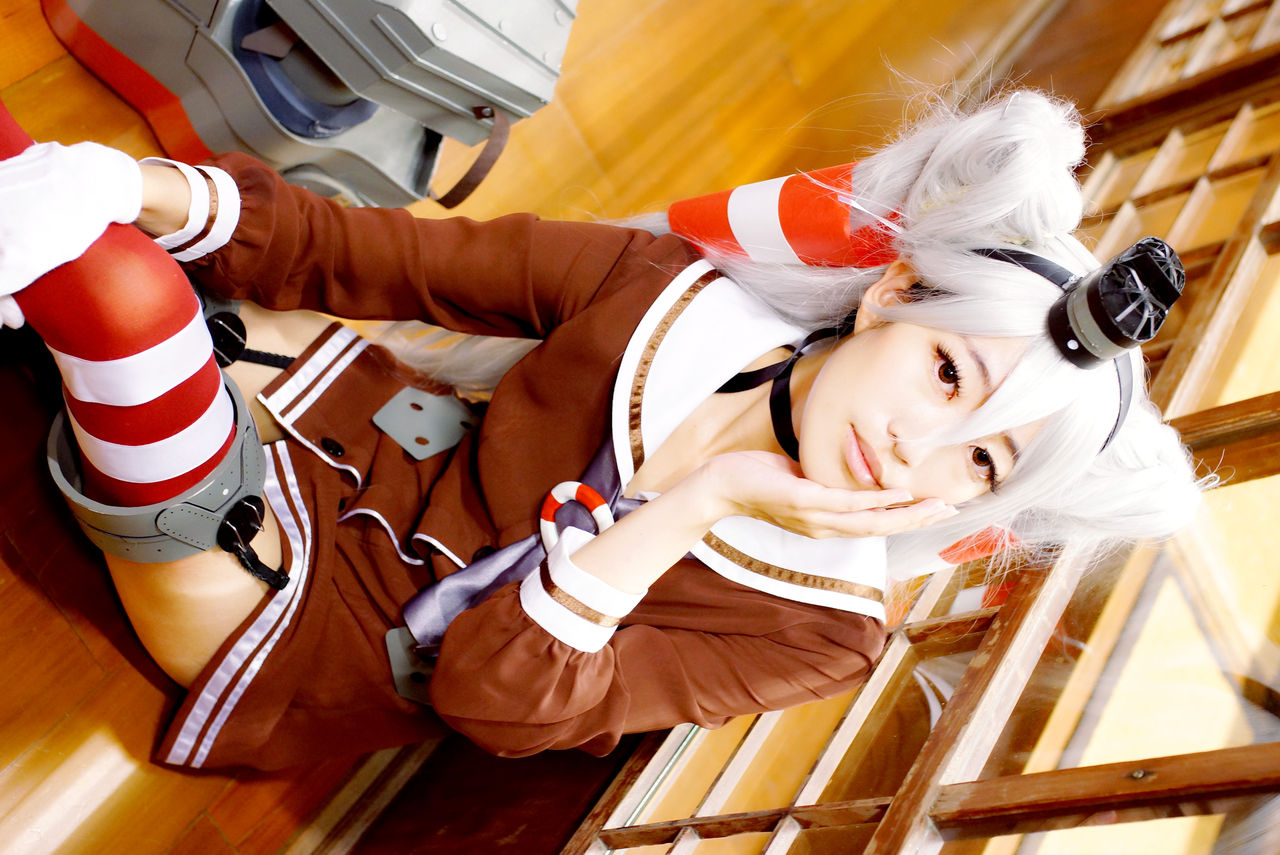 [Lingxia] Cosplay Amatsukaze (Bộ sưu tập Songi -Kancolle-) 天津 Anda