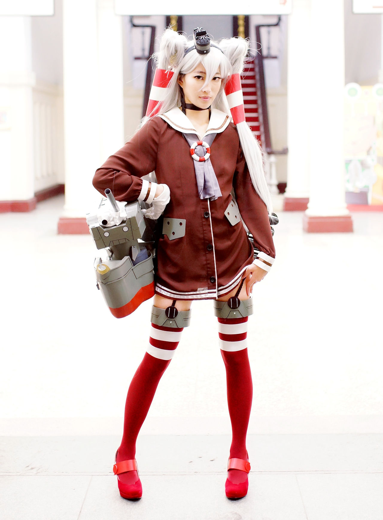[Lingxia] Cosplay Amatsukaze (Bộ sưu tập Songi -Kancolle-) 天津 Anda