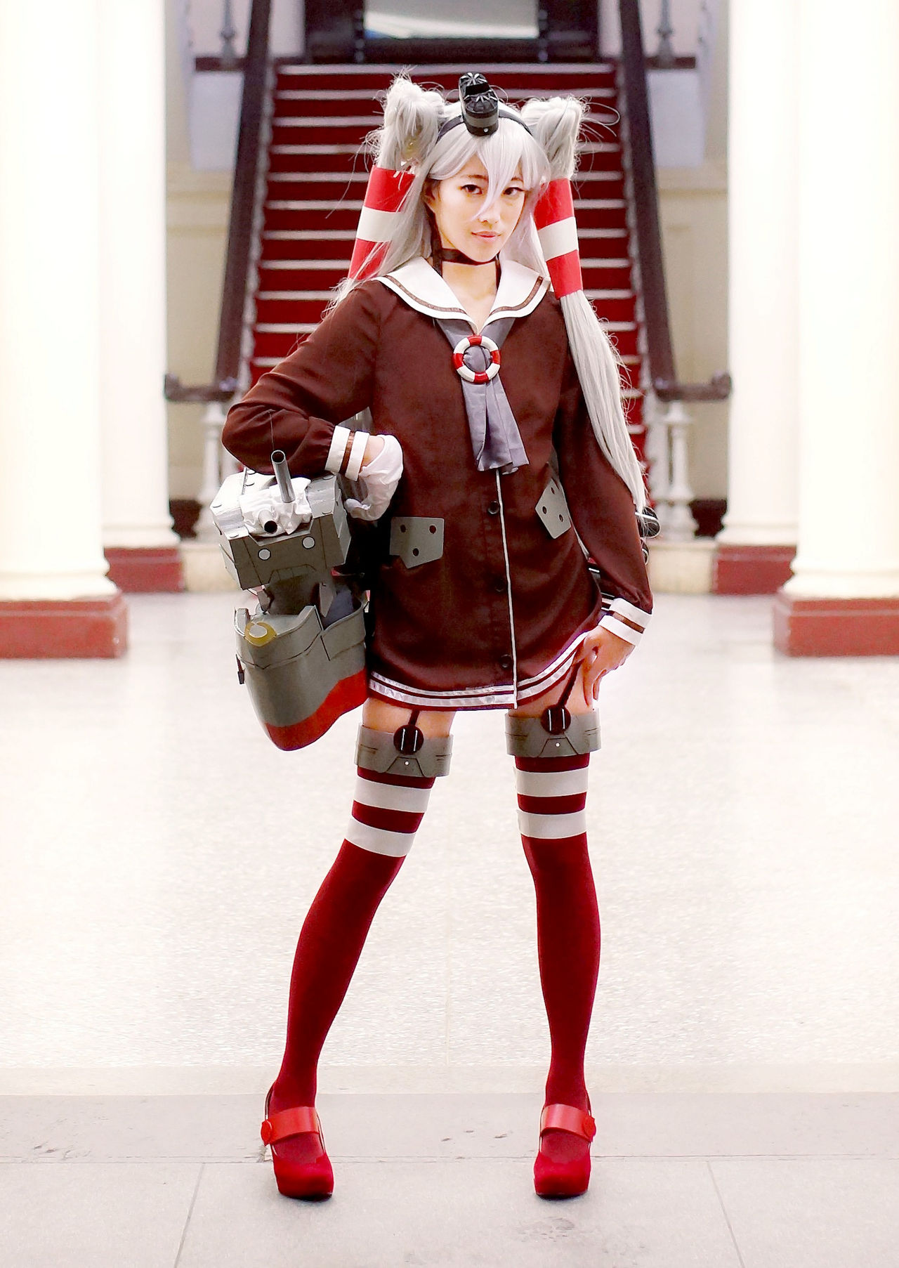 [Lingxia] Cosplay Amatsukaze (Bộ sưu tập Songi -Kancolle-) 天津 Anda