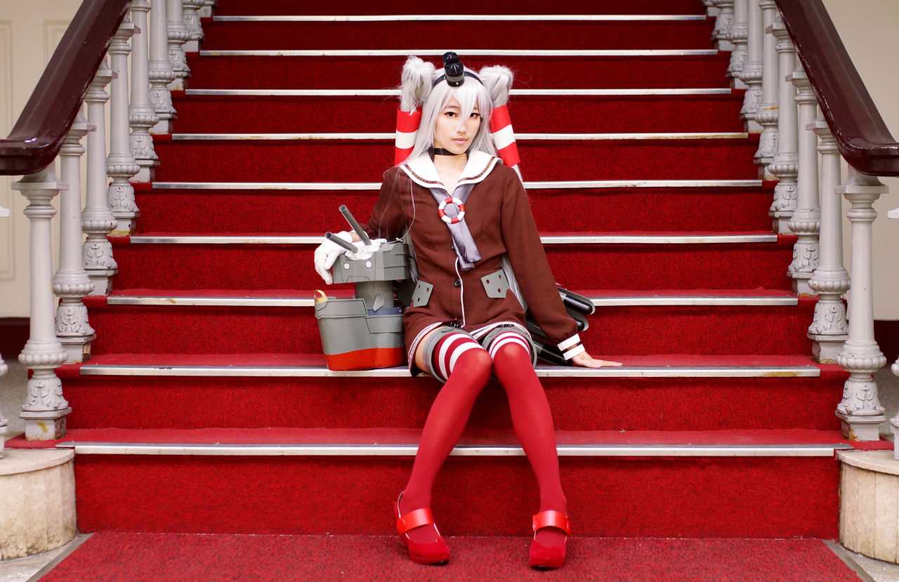[Lingxia] Cosplay Amatsukaze (Bộ sưu tập Songi -Kancolle-) 天津 Anda