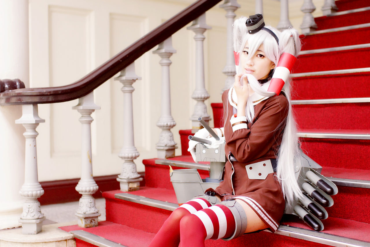 [Lingxia] Cosplay Amatsukaze (Bộ sưu tập Songi -Kancolle-) 天津 Anda