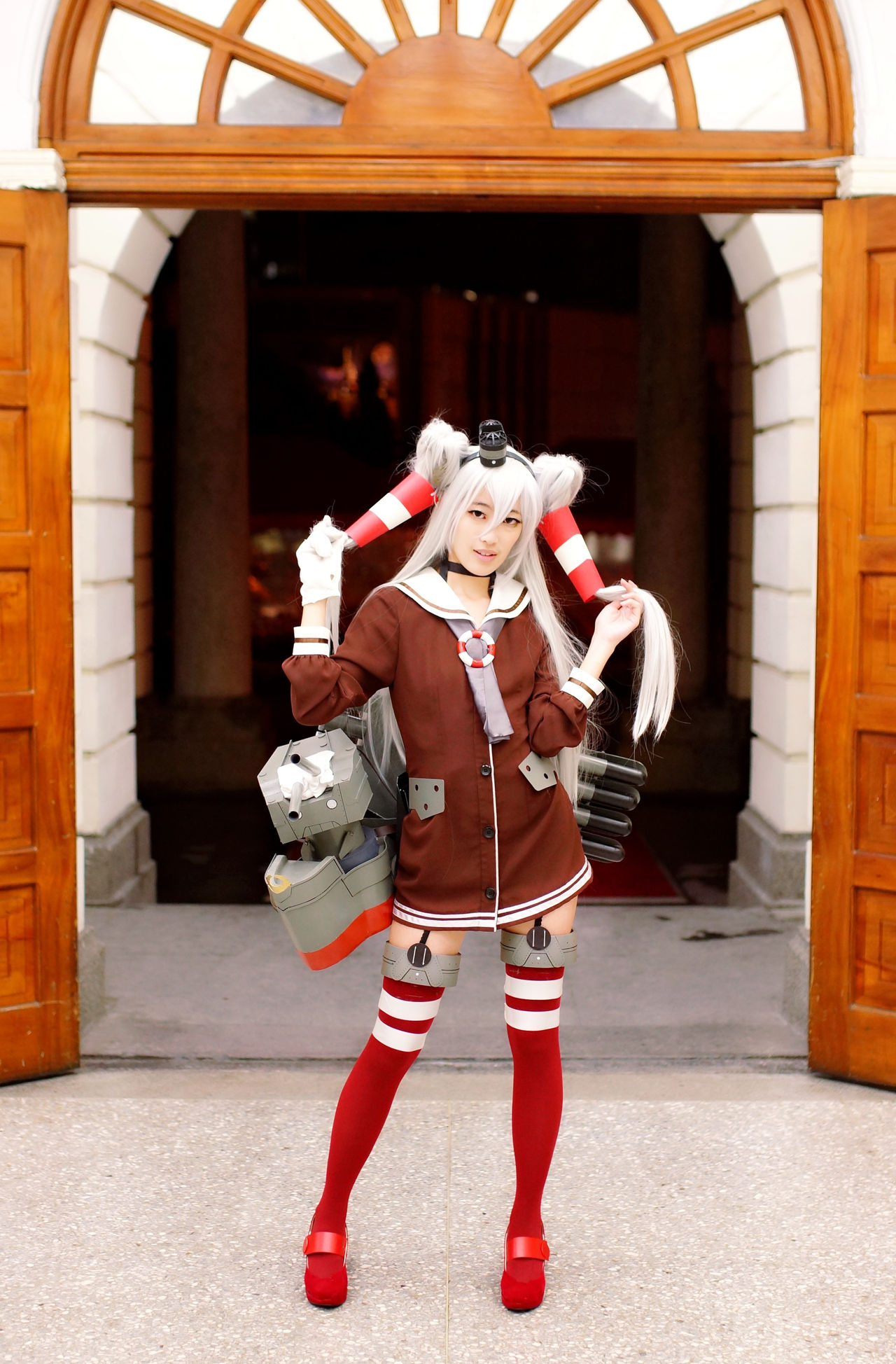 [Lingxia] Cosplay Amatsukaze (Bộ sưu tập Songi -Kancolle-) 天津 Anda