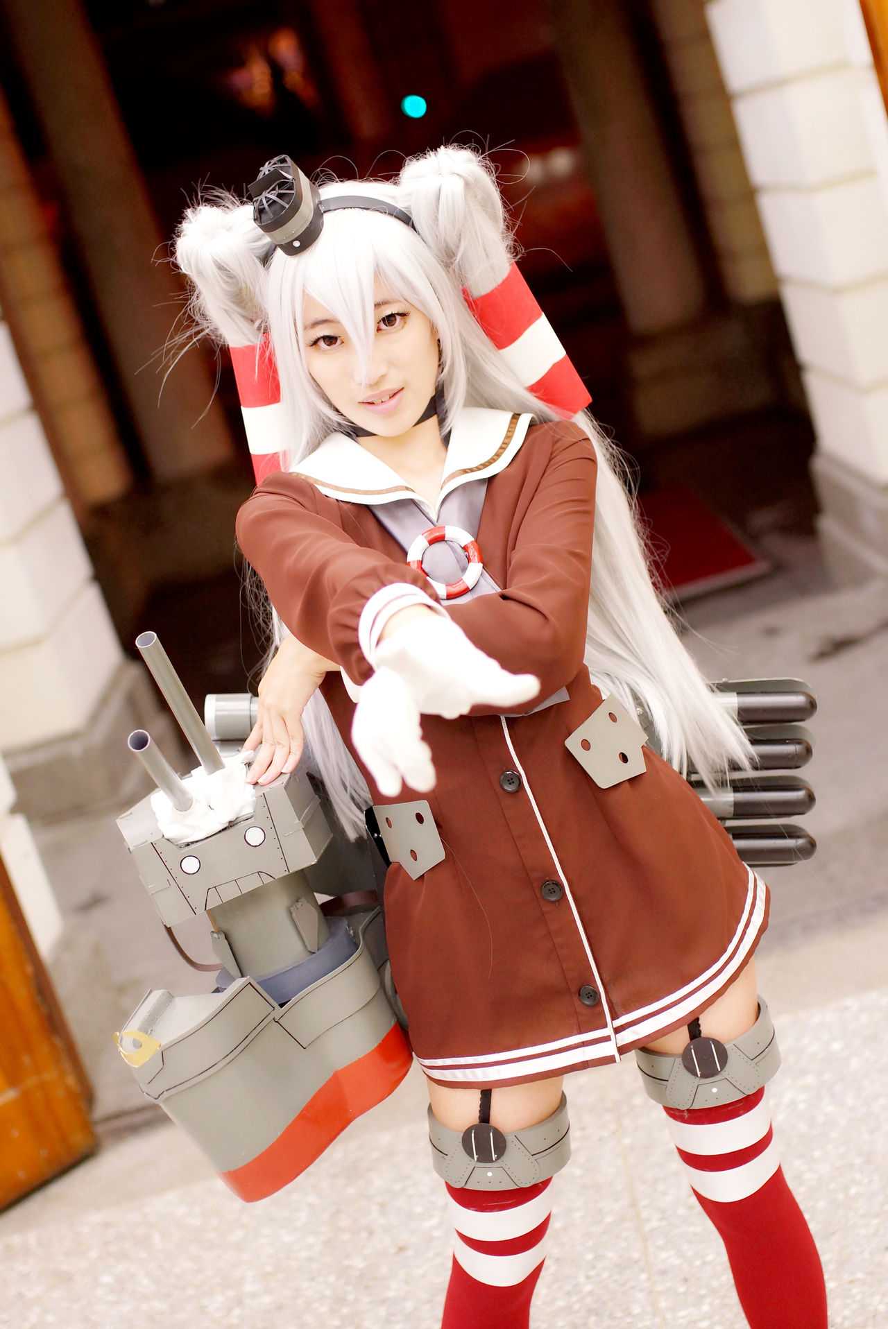 [Lingxia] Cosplay Amatsukaze (Bộ sưu tập Songi -Kancolle-) 天津 Anda