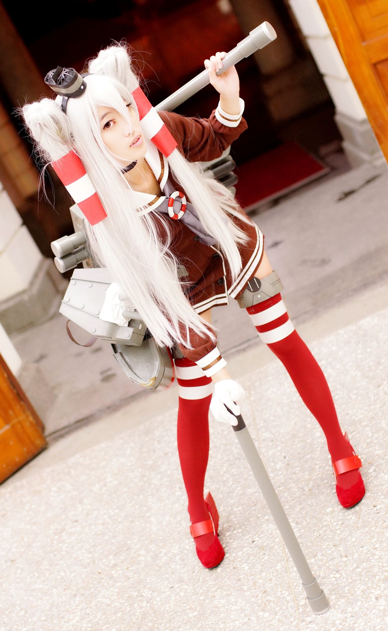 [Lingxia] Cosplay Amatsukaze (Bộ sưu tập Songi -Kancolle-) 天津 Anda