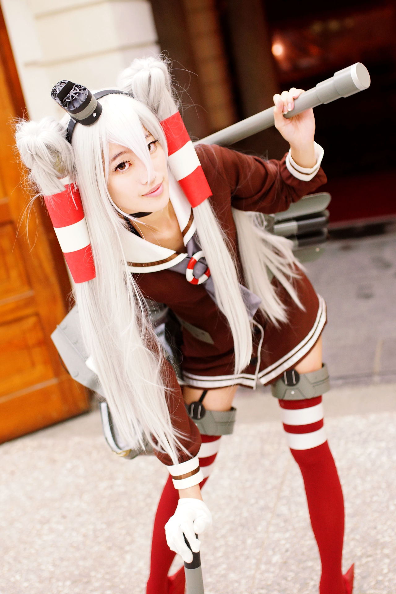 [Lingxia] Cosplay Amatsukaze (Bộ sưu tập Songi -Kancolle-) 天津 Anda