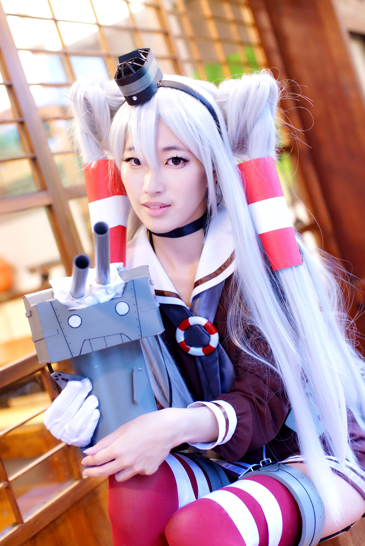 [Lingxia] Cosplay Amatsukaze (Bộ sưu tập Songi -Kancolle-) 天津 Anda