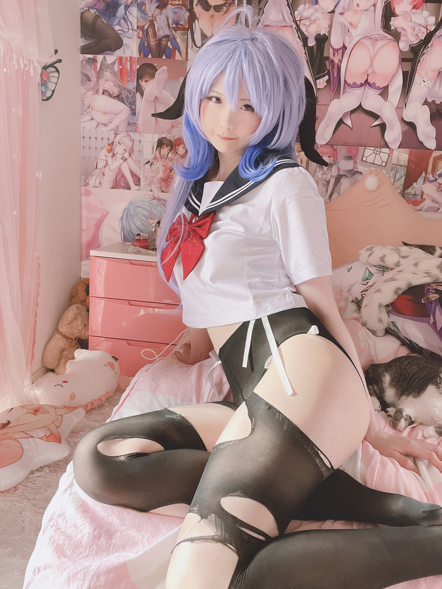 [みさ Didai] Xidaidai 2021 Rem Keqing Ganyu Hequanshawu