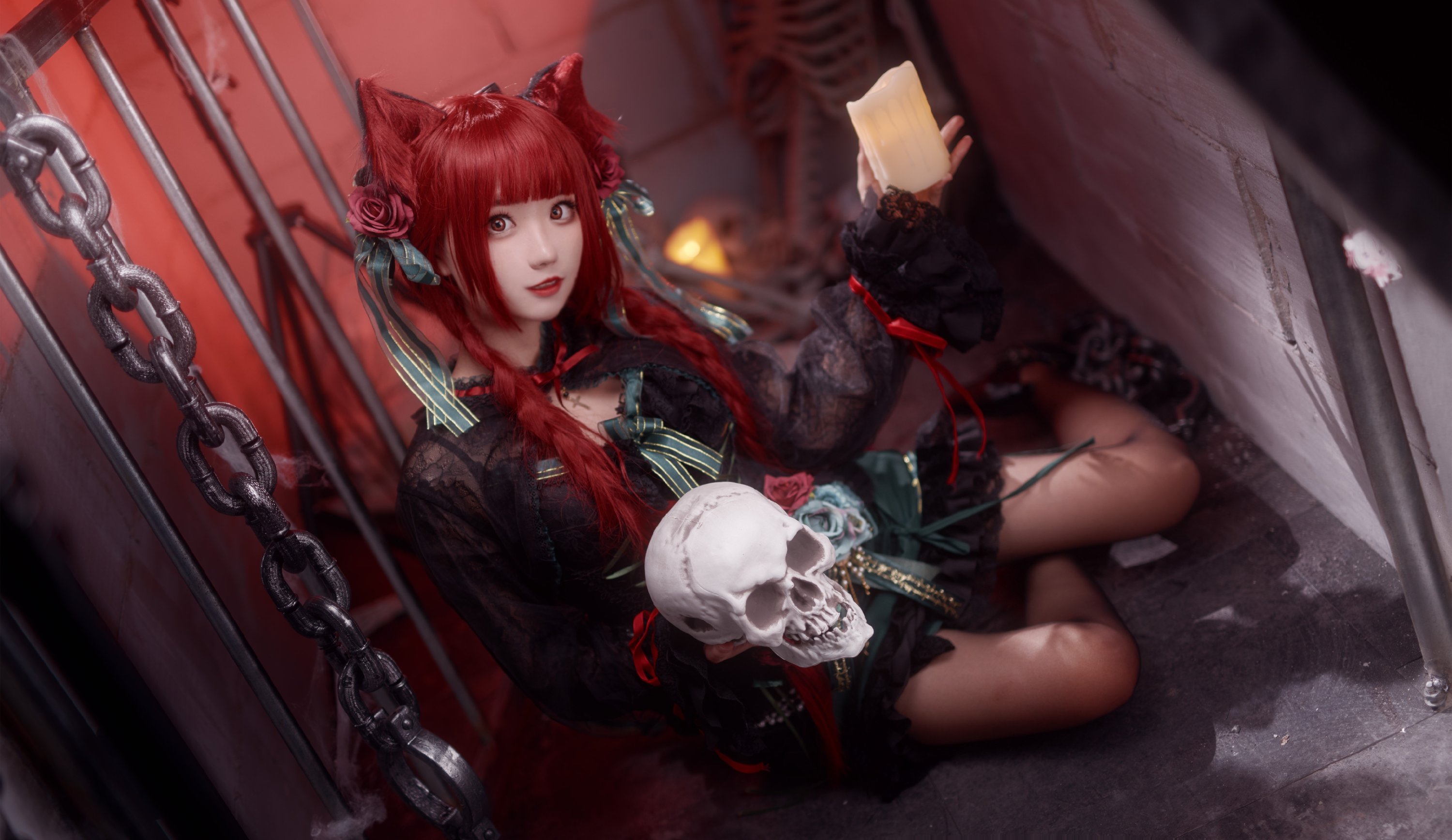 Hua Qi Hana】 No.05 Flame Cat đang cháy