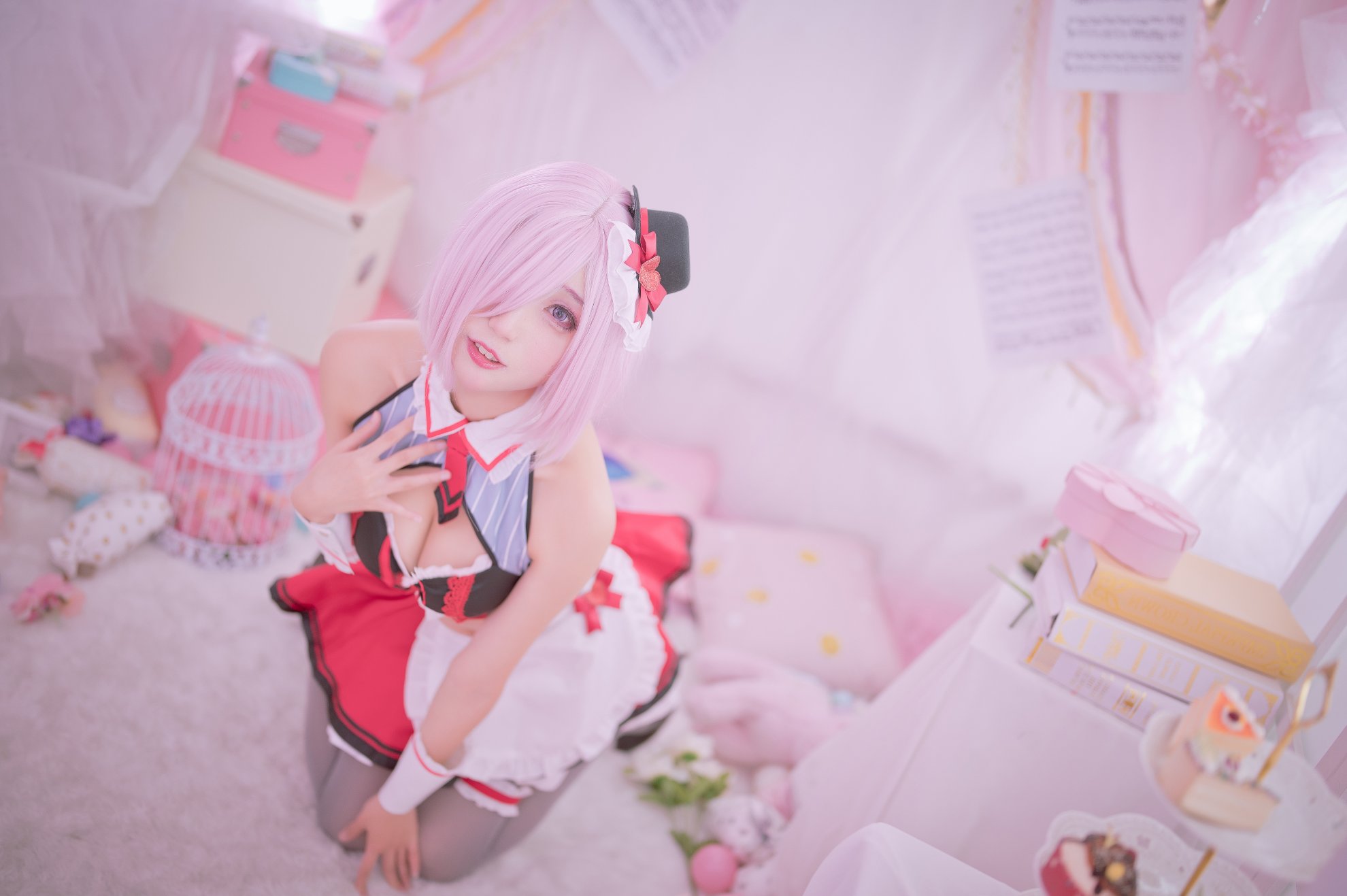 Zhou Ji là một con thỏ dễ thương số 027 mashu ngày lễ tình nhân