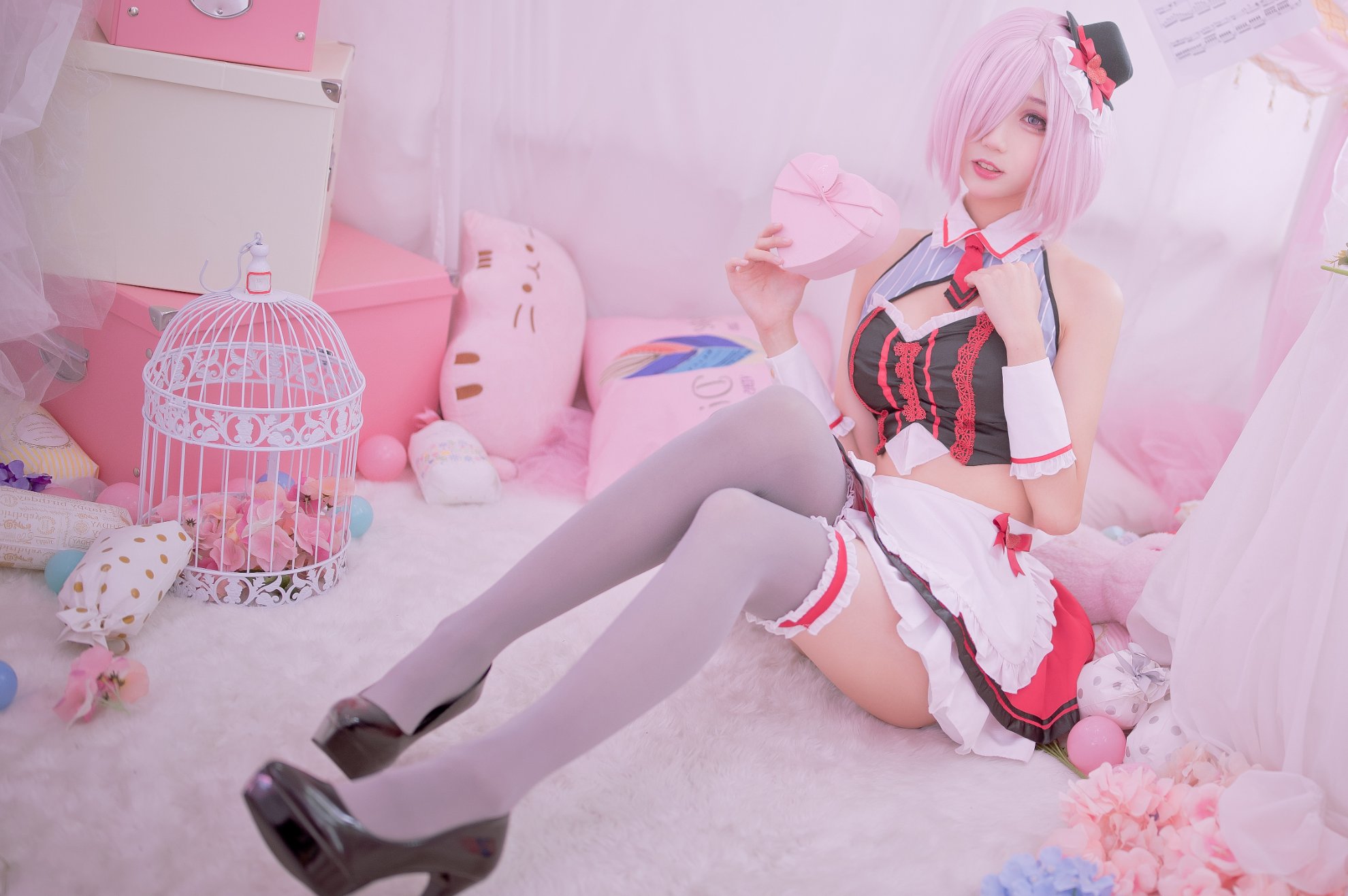 Zhou Ji là một con thỏ dễ thương số 027 mashu ngày lễ tình nhân