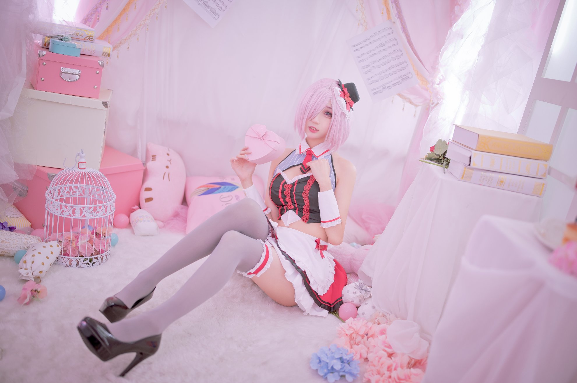 Zhou Ji là một con thỏ dễ thương số 027 mashu ngày lễ tình nhân