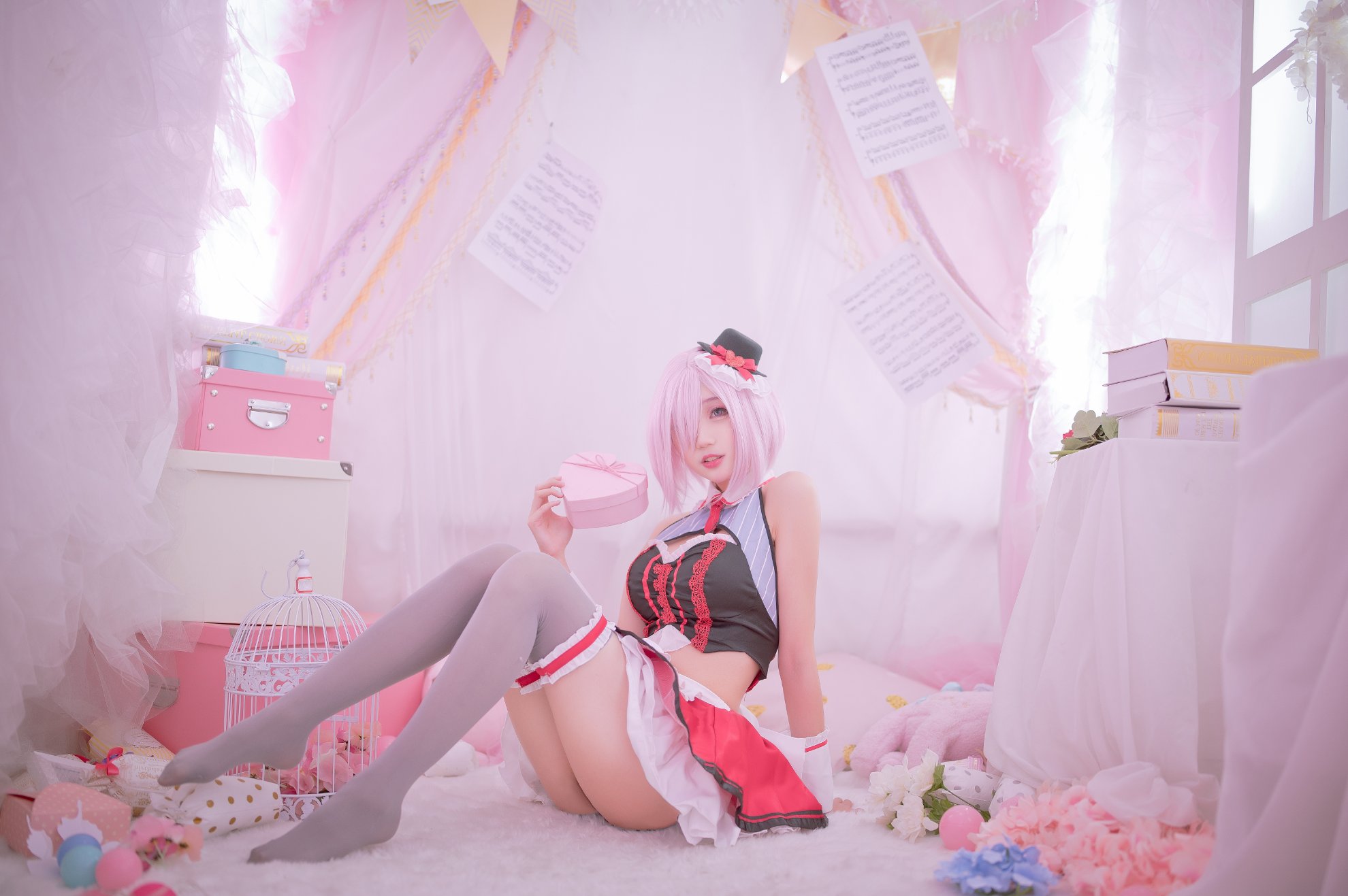 Zhou Ji là một con thỏ dễ thương số 027 mashu ngày lễ tình nhân