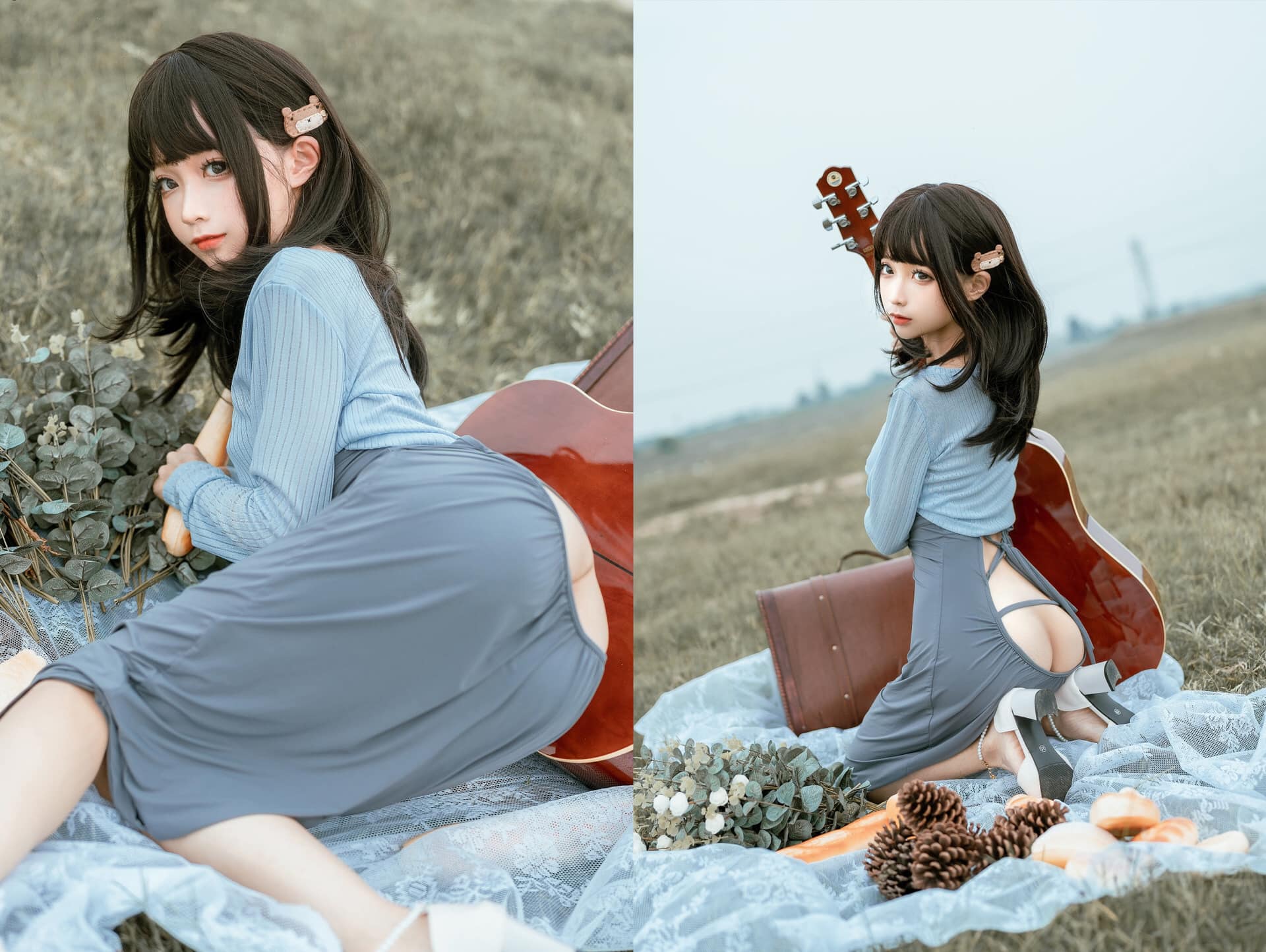 Chị gái-guitar ngu ngốc