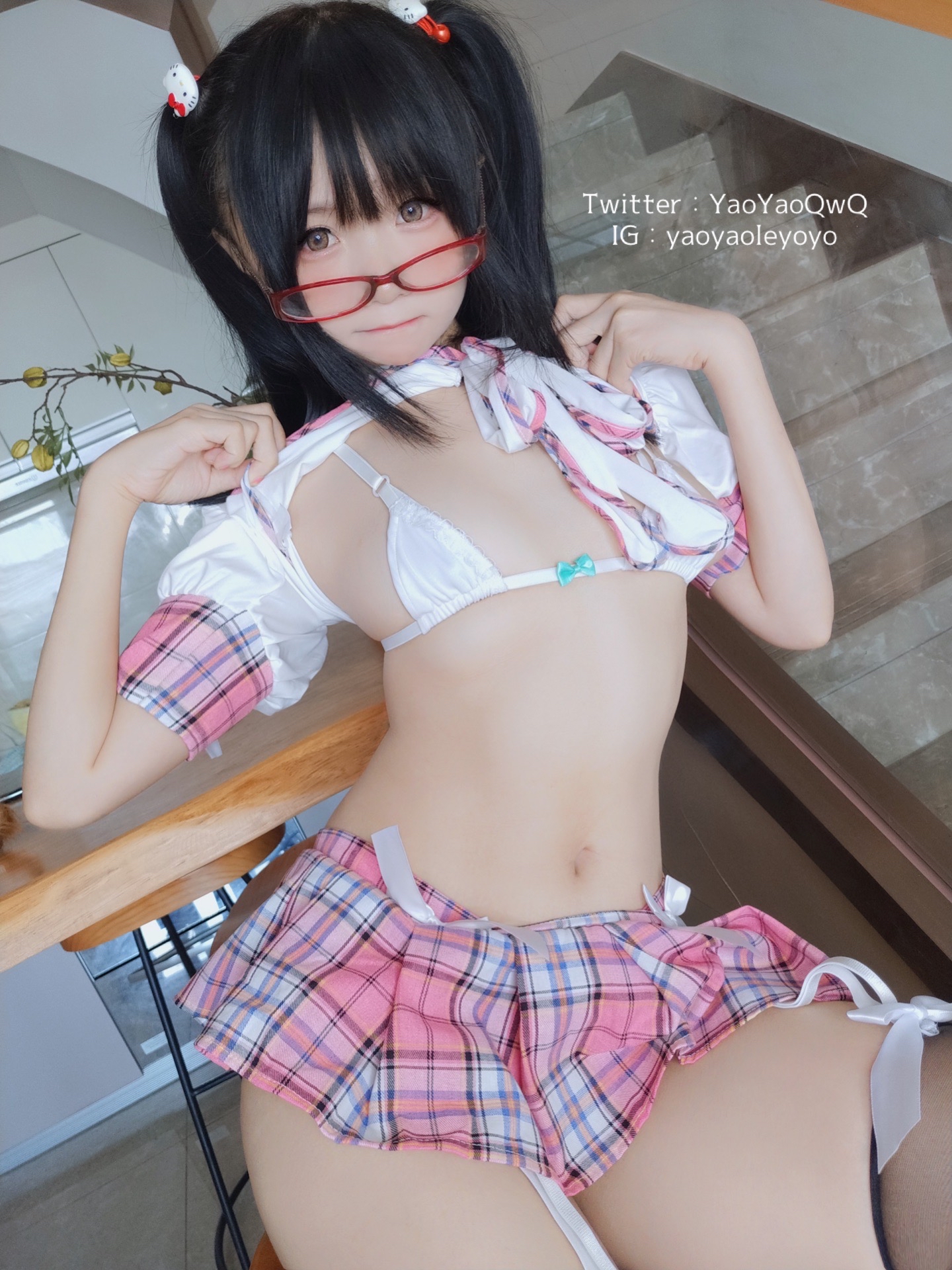 Yoyo lắc nhạc [Fantia] Bộ sưu tập tháng 8 + 1V