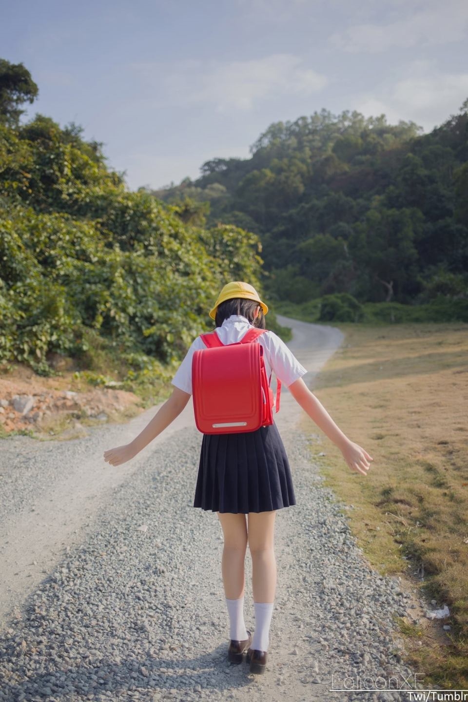 Yuho Haruka - Hiển thị âm hộ của cô ấy