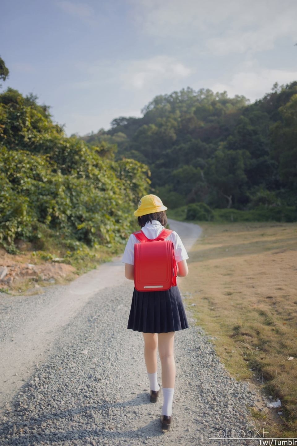 Yuho Haruka - Hiển thị âm hộ của cô ấy