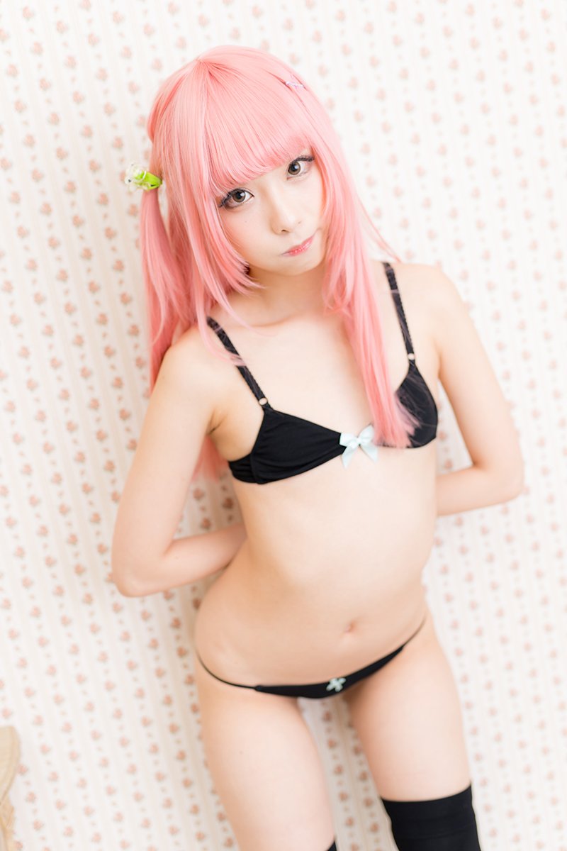 Misaco - Đột nhiên bộ ngực nhỏ trên tl - màu hồng nhếch nhác