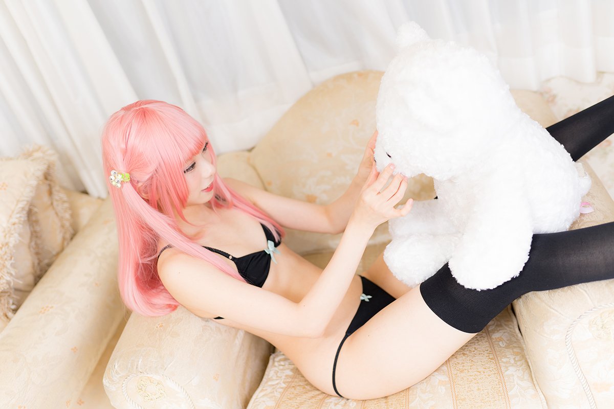 Misaco - Đột nhiên bộ ngực nhỏ trên tl - màu hồng nhếch nhác