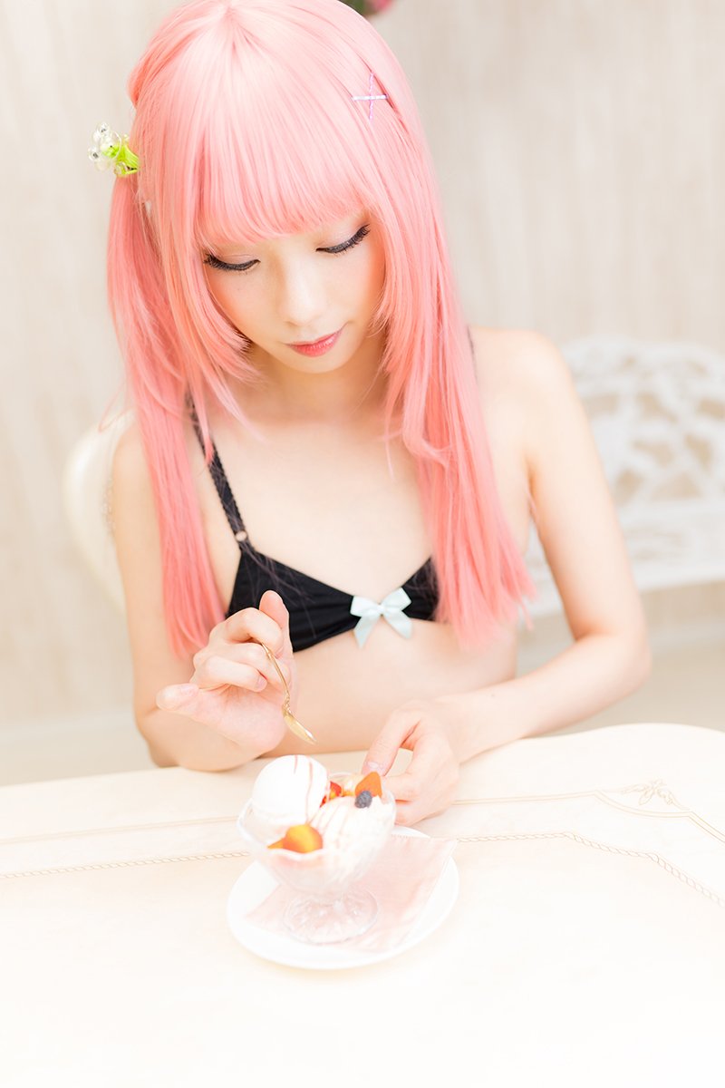 Misaco - Đột nhiên bộ ngực nhỏ trên tl - màu hồng nhếch nhác