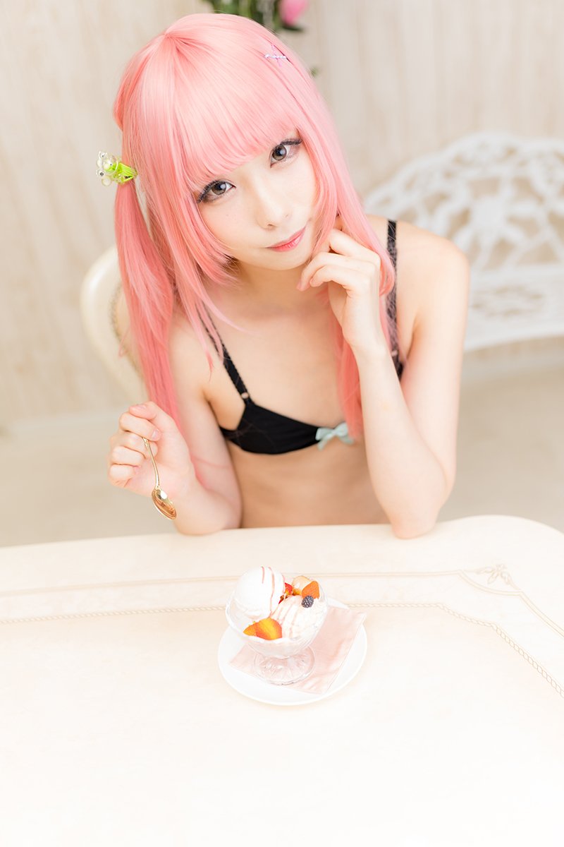 Misaco - Đột nhiên bộ ngực nhỏ trên tl - màu hồng nhếch nhác