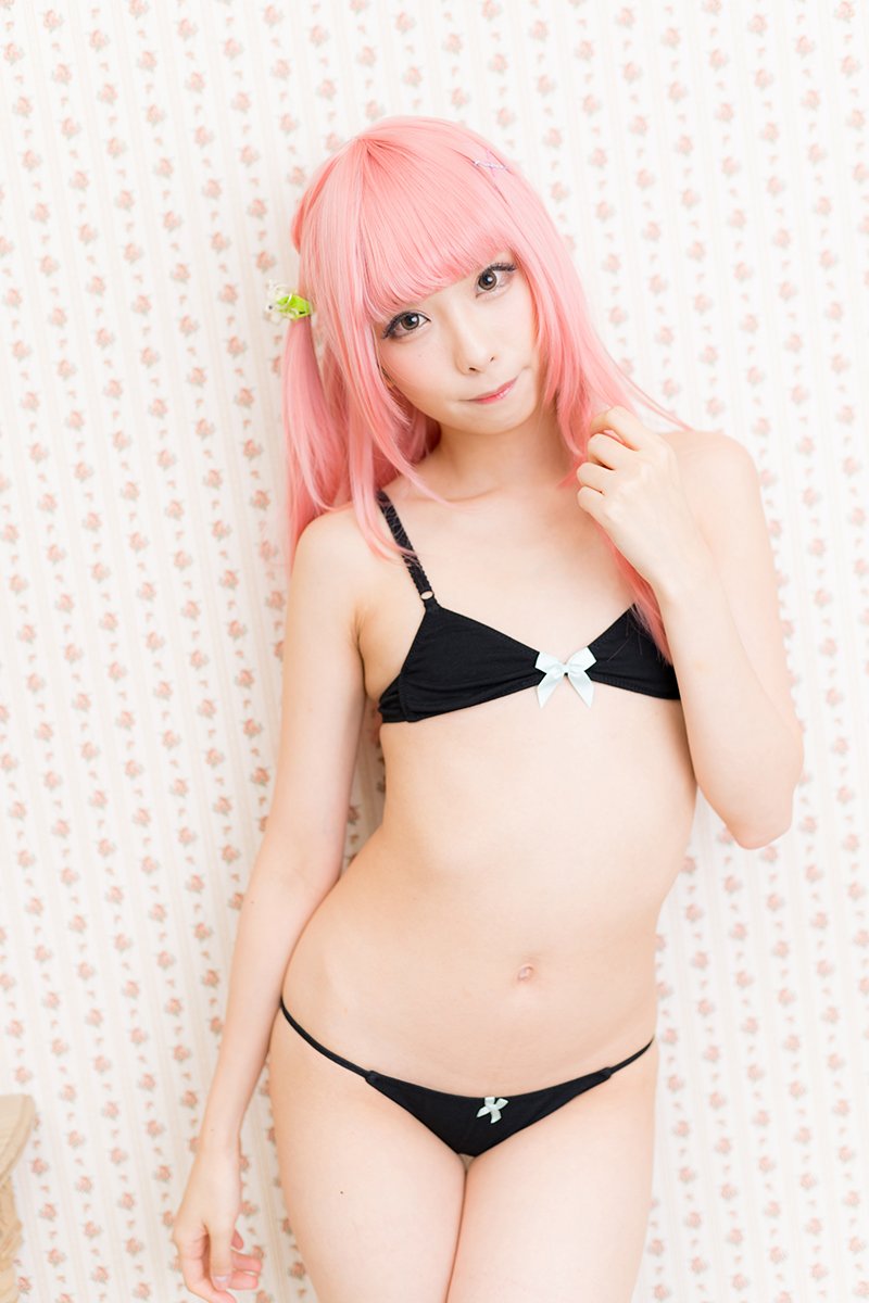 Misaco - Đột nhiên bộ ngực nhỏ trên tl - màu hồng nhếch nhác