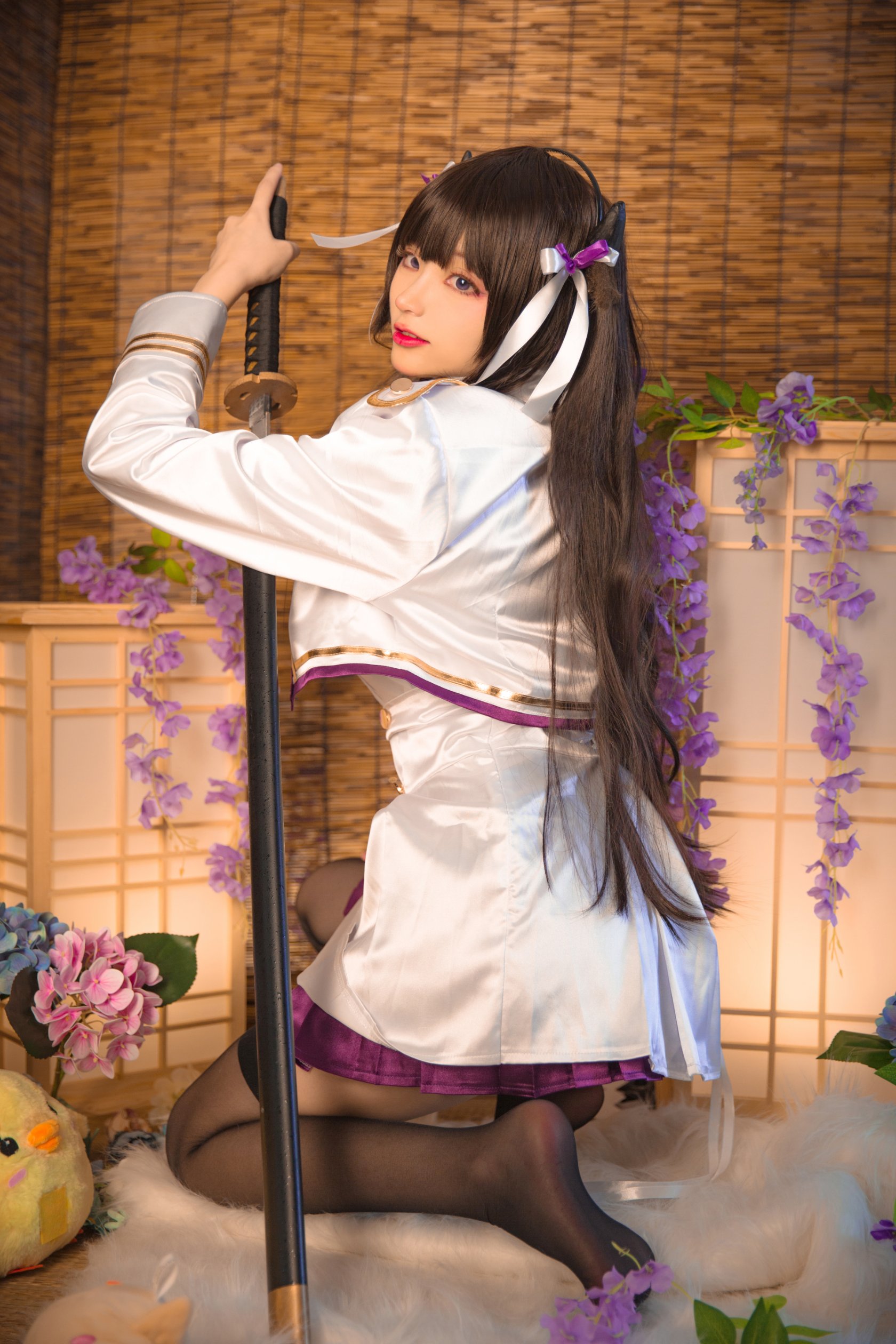 [Star: Chi Chi] Hoa và Cheongsam Purple