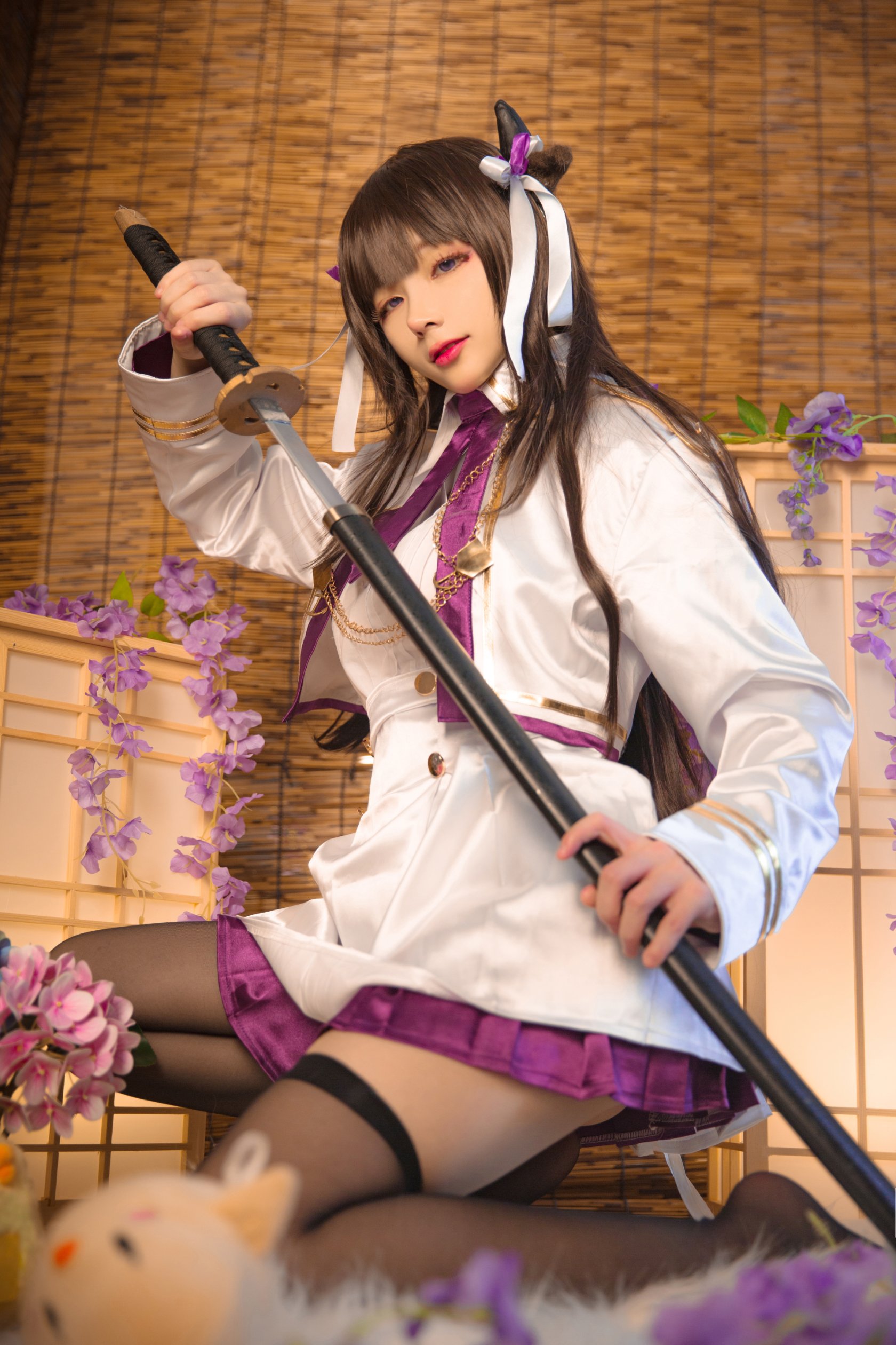 [Star: Chi Chi] Hoa và Cheongsam Purple