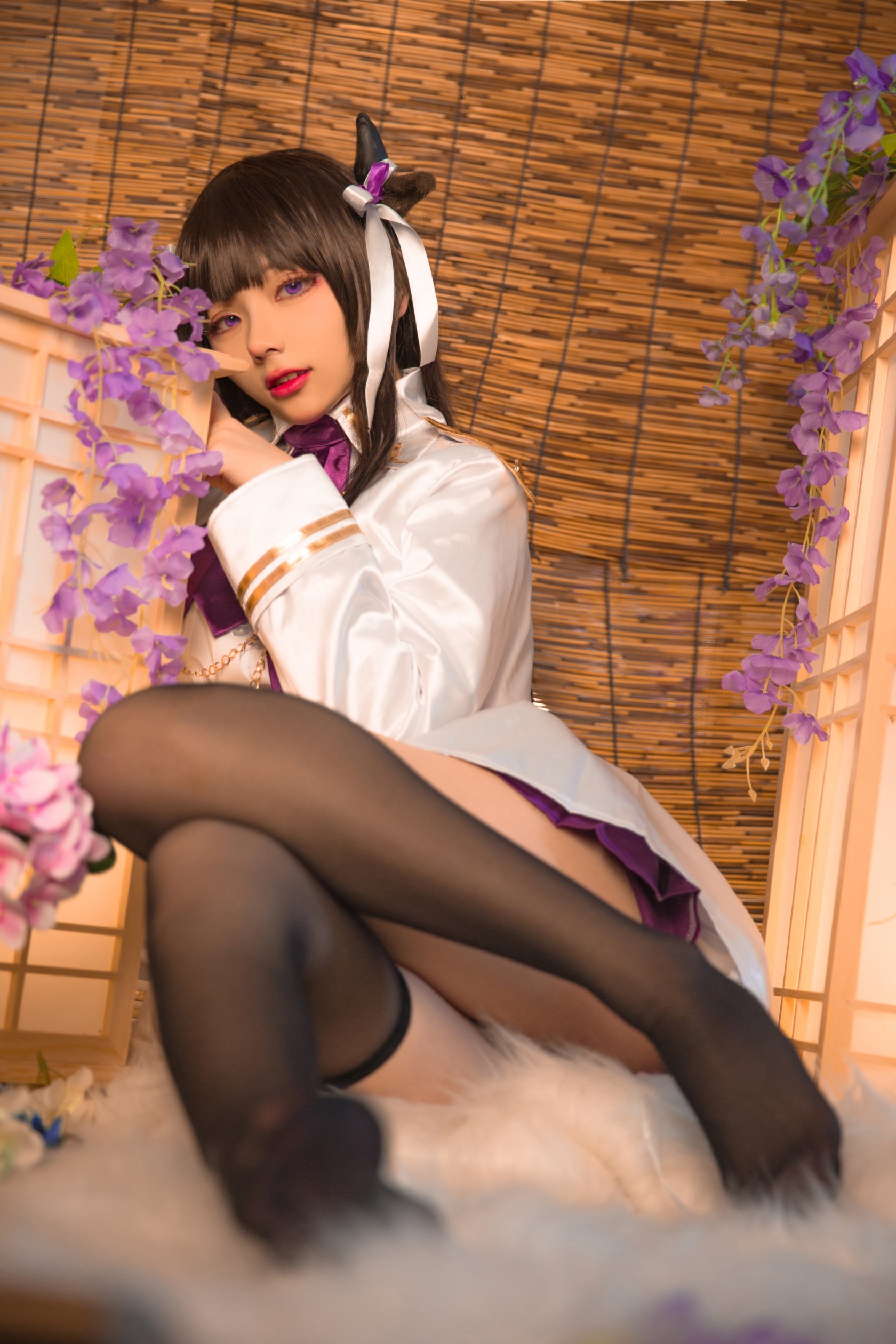 [Star: Chi Chi] Hoa và Cheongsam Purple