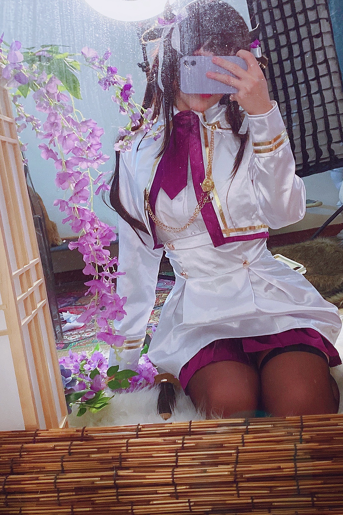 [Star: Chi Chi] Hoa và Cheongsam Purple