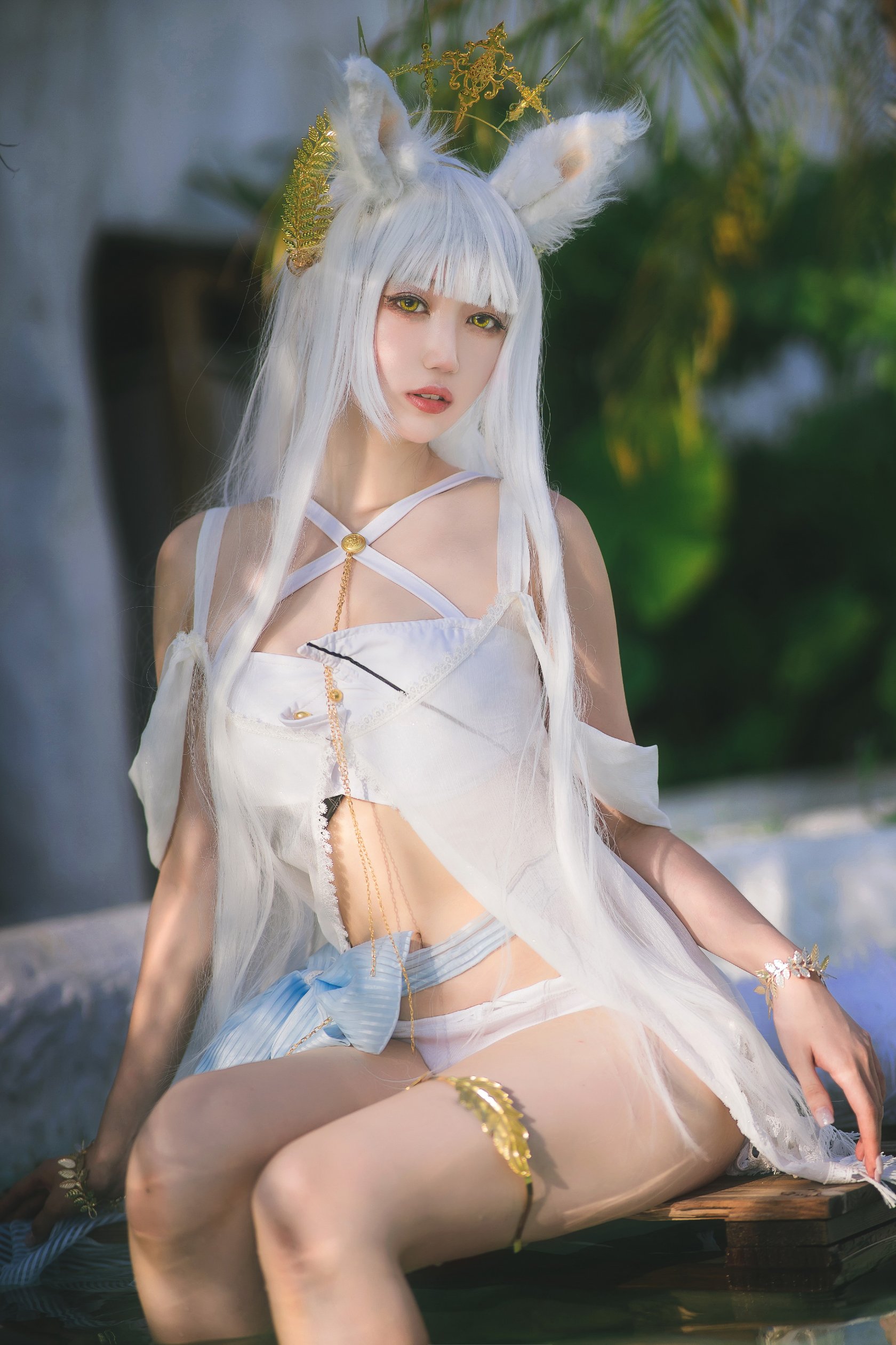 [Zhou ji là một con thỏ dễ thương] - áo tắm bạch kim