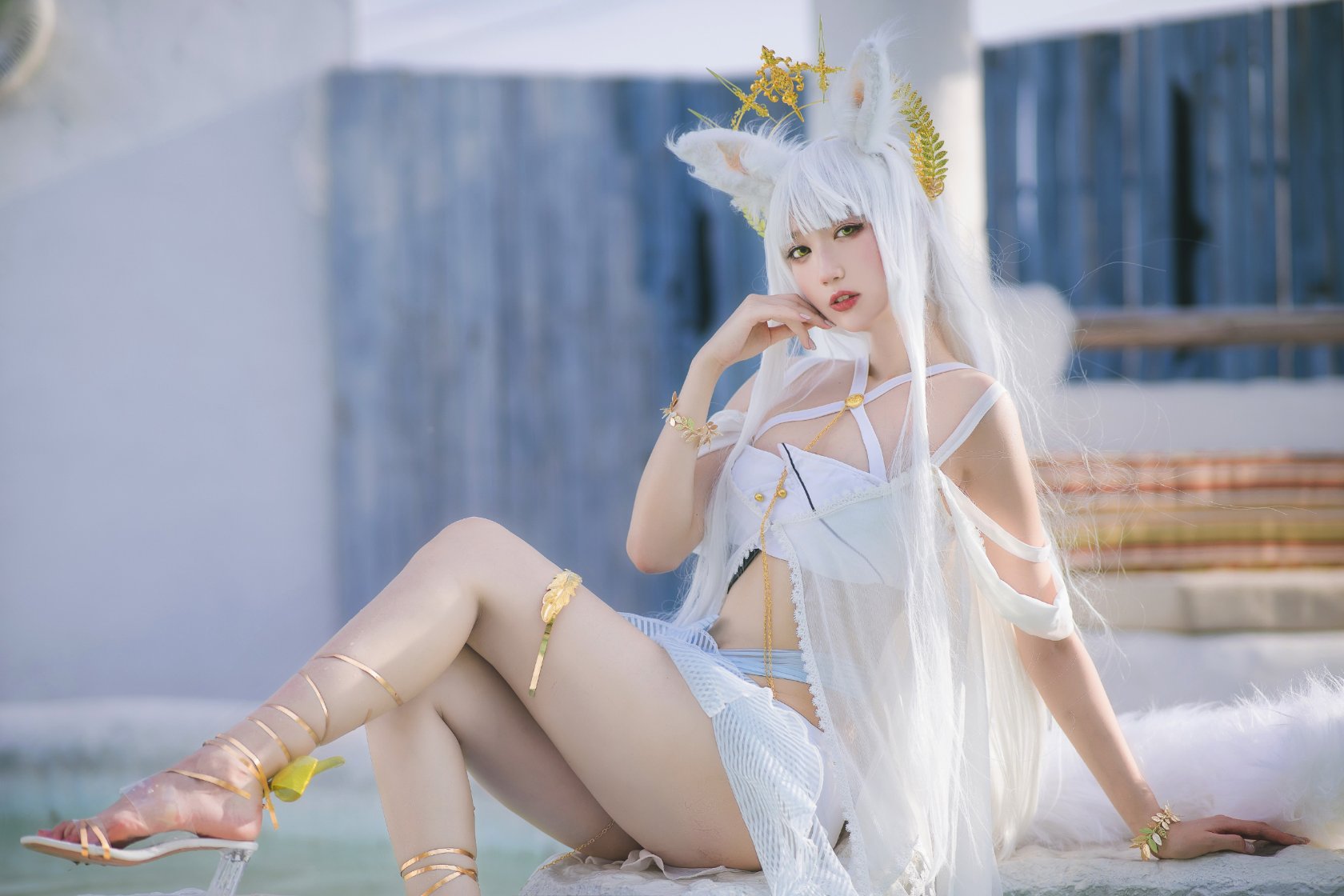 [Zhou ji là một con thỏ dễ thương] - áo tắm bạch kim