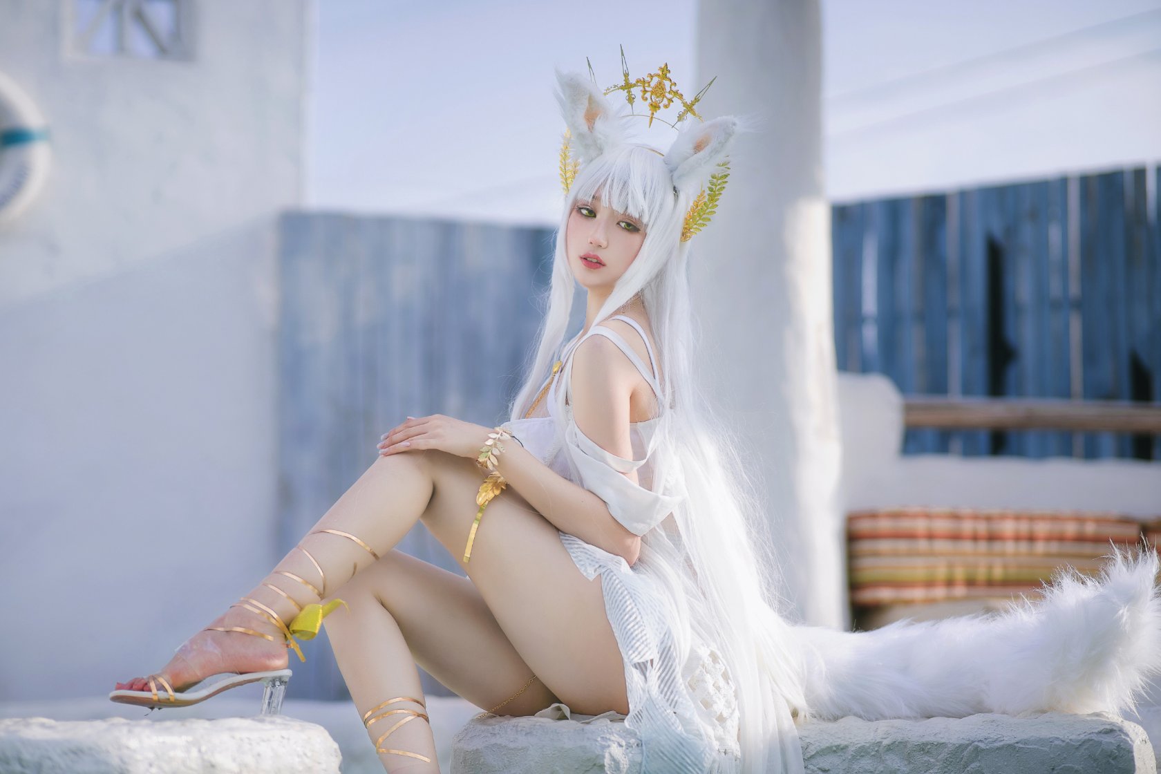 [Zhou ji là một con thỏ dễ thương] - áo tắm bạch kim