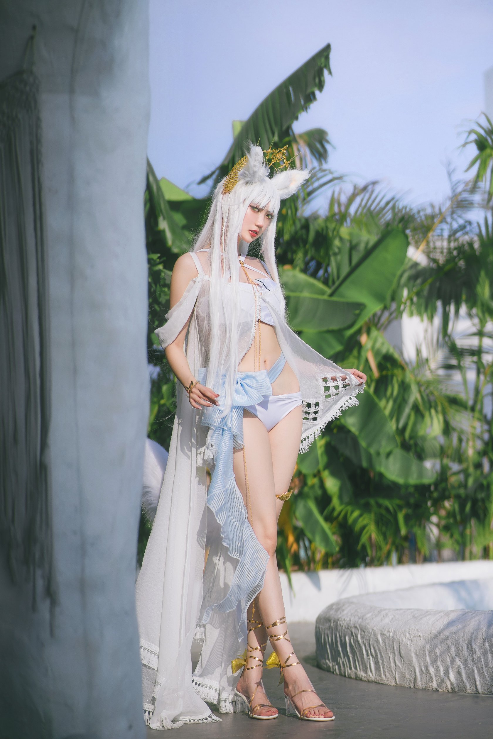 [Zhou ji là một con thỏ dễ thương] - áo tắm bạch kim