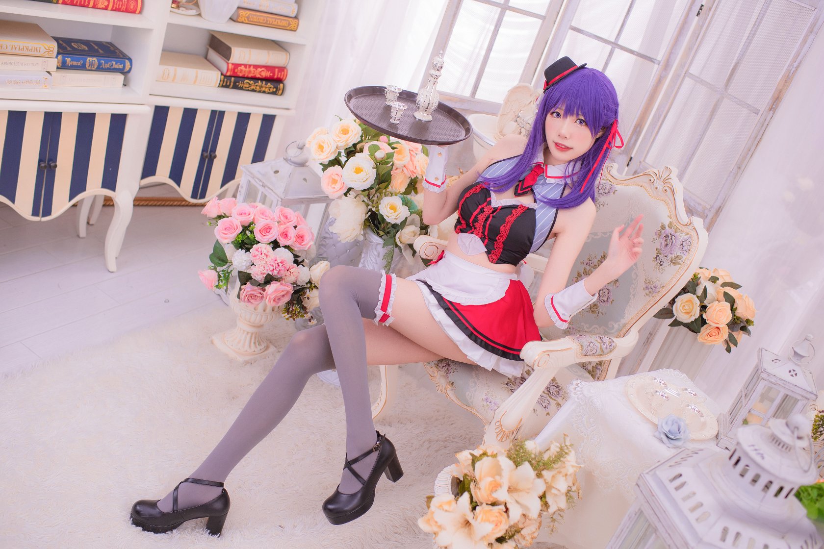 [Fried Jiang Mu Mu] Sakura Maid