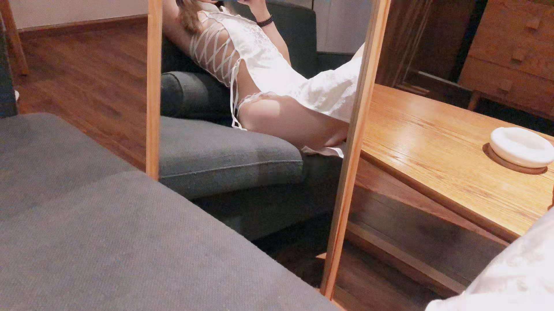 [Miss Evil Dog] White Cheongsam