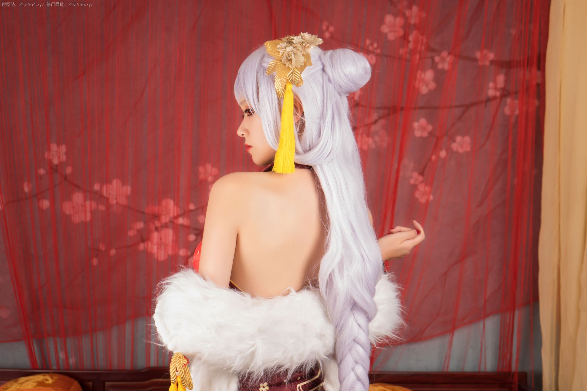 [Akisoso Qiu Chuchu] Thỏ tai Cheongsam Jeon de