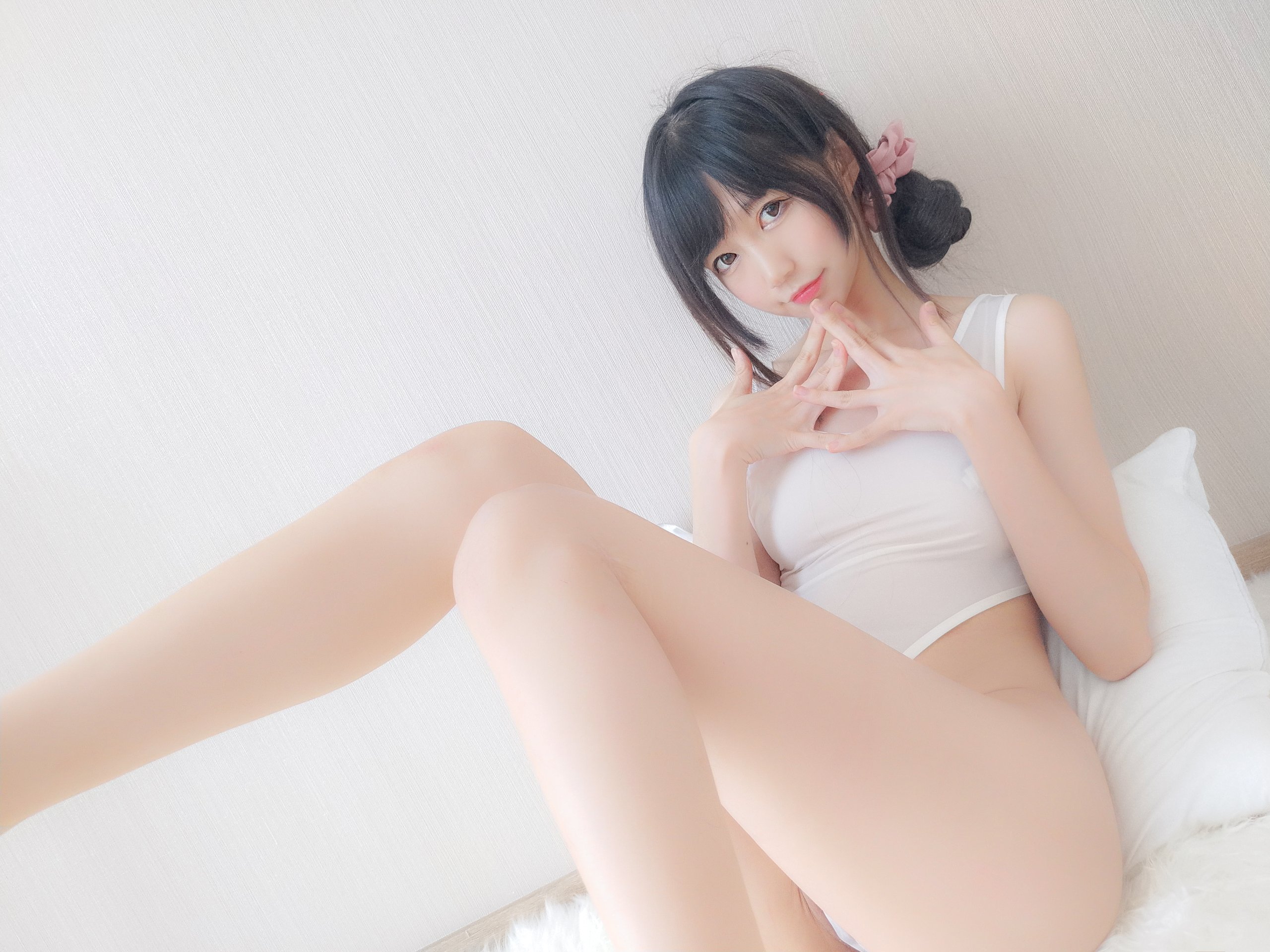 [Nagisa Monster Meow] Bộ đồ bơi White Fork