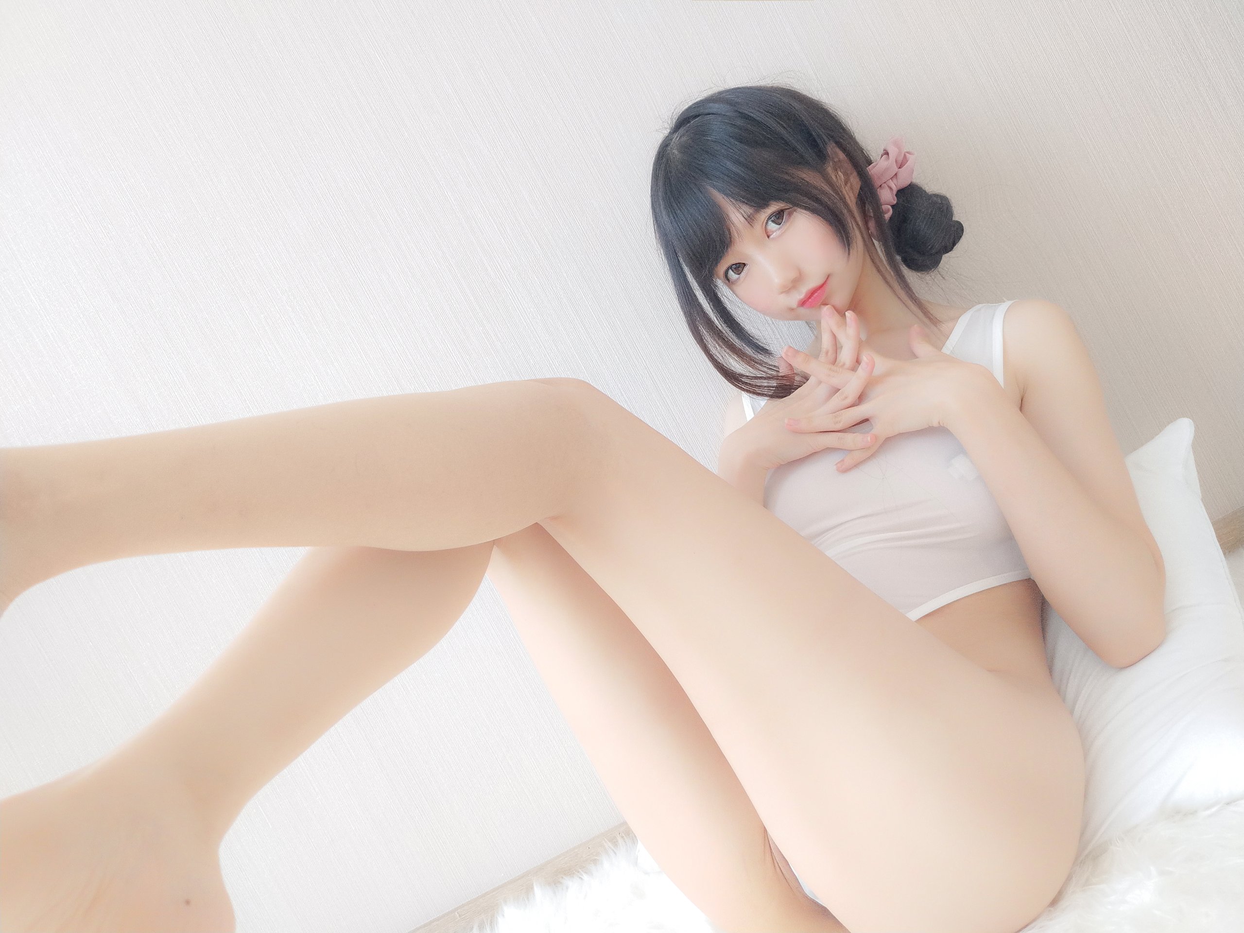 [Nagisa Monster Meow] Bộ đồ bơi White Fork