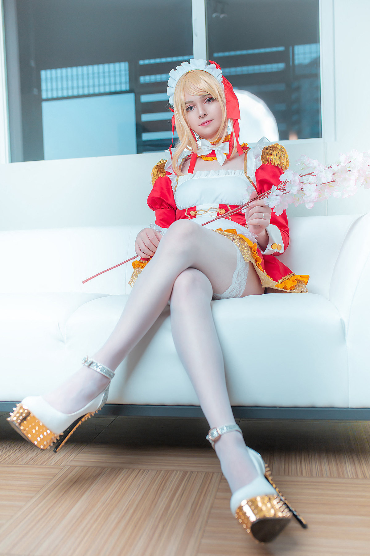 [C9SNeaky] Nero Maid Set