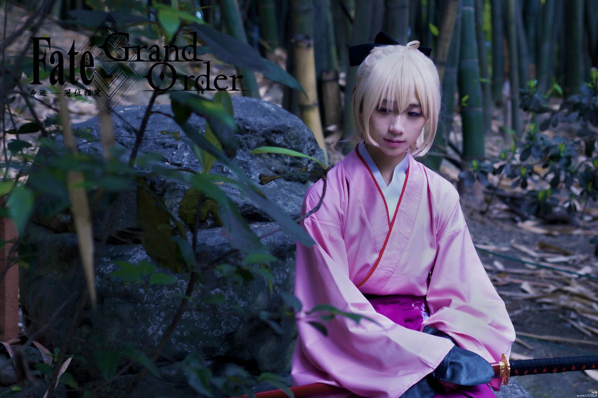 "Lệnh Fategrand" Saber Okina Chief C os p l a y