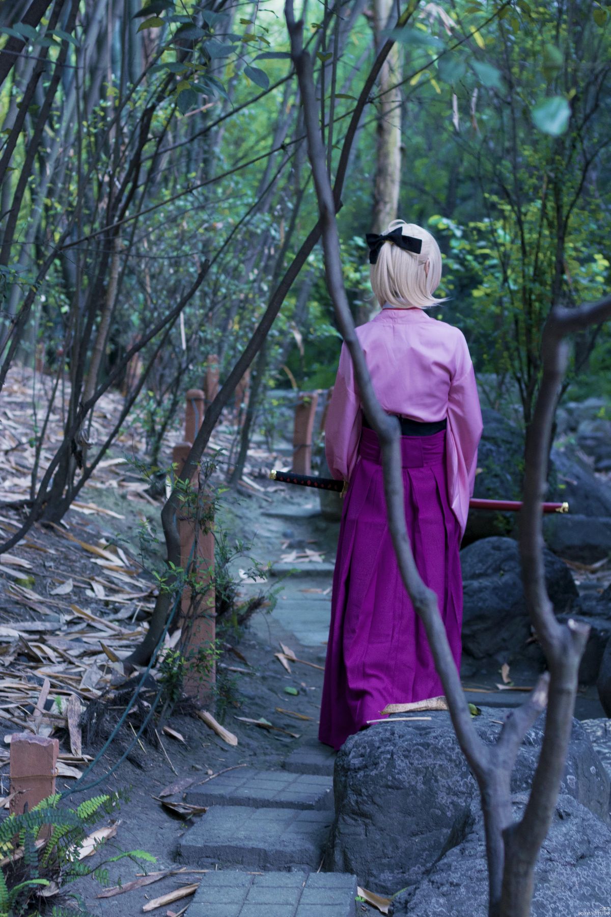 "Lệnh Fategrand" Saber Okina Chief C os p l a y