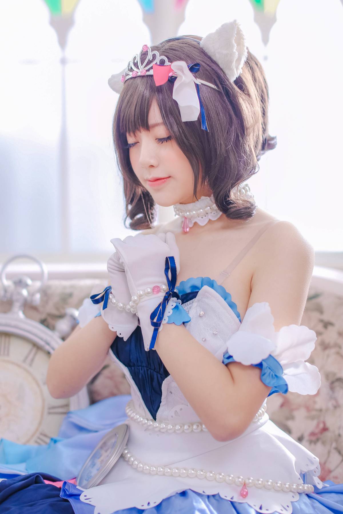 "Thần tượng chủ nhân Cinderella" Maekawa's Mid-Level Idol C o s p l a y