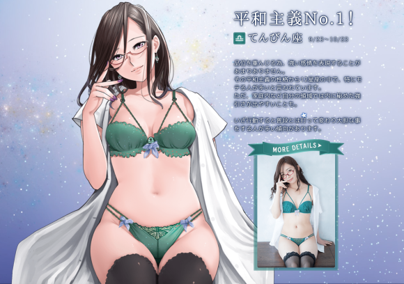 Đồ lót dấu hiệu Zodiac