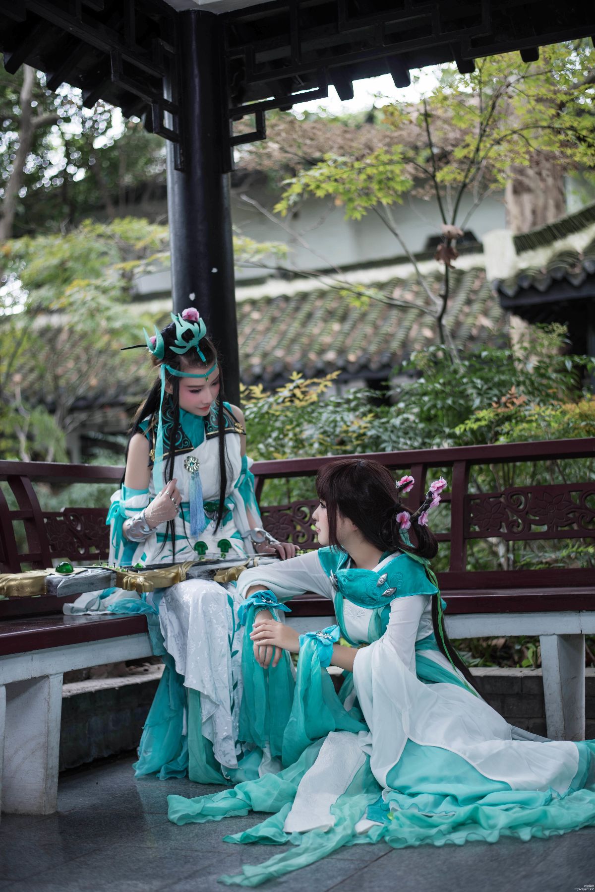 "Kiếm kiếm tình yêu phiên bản trực tuyến ba" Bài hát dài ba anh hùng c o s p l a y