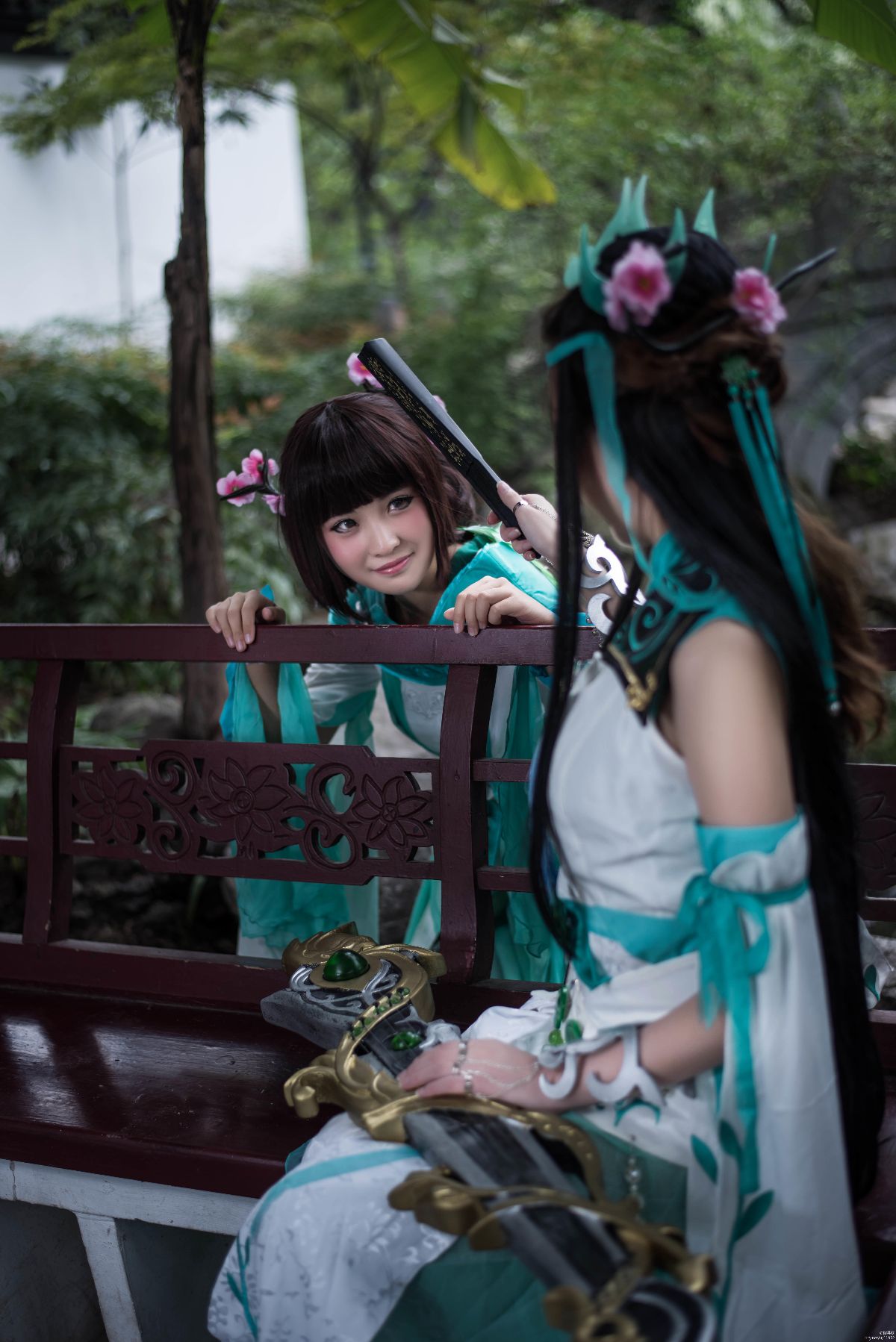 "Kiếm kiếm tình yêu phiên bản trực tuyến ba" Bài hát dài ba anh hùng c o s p l a y