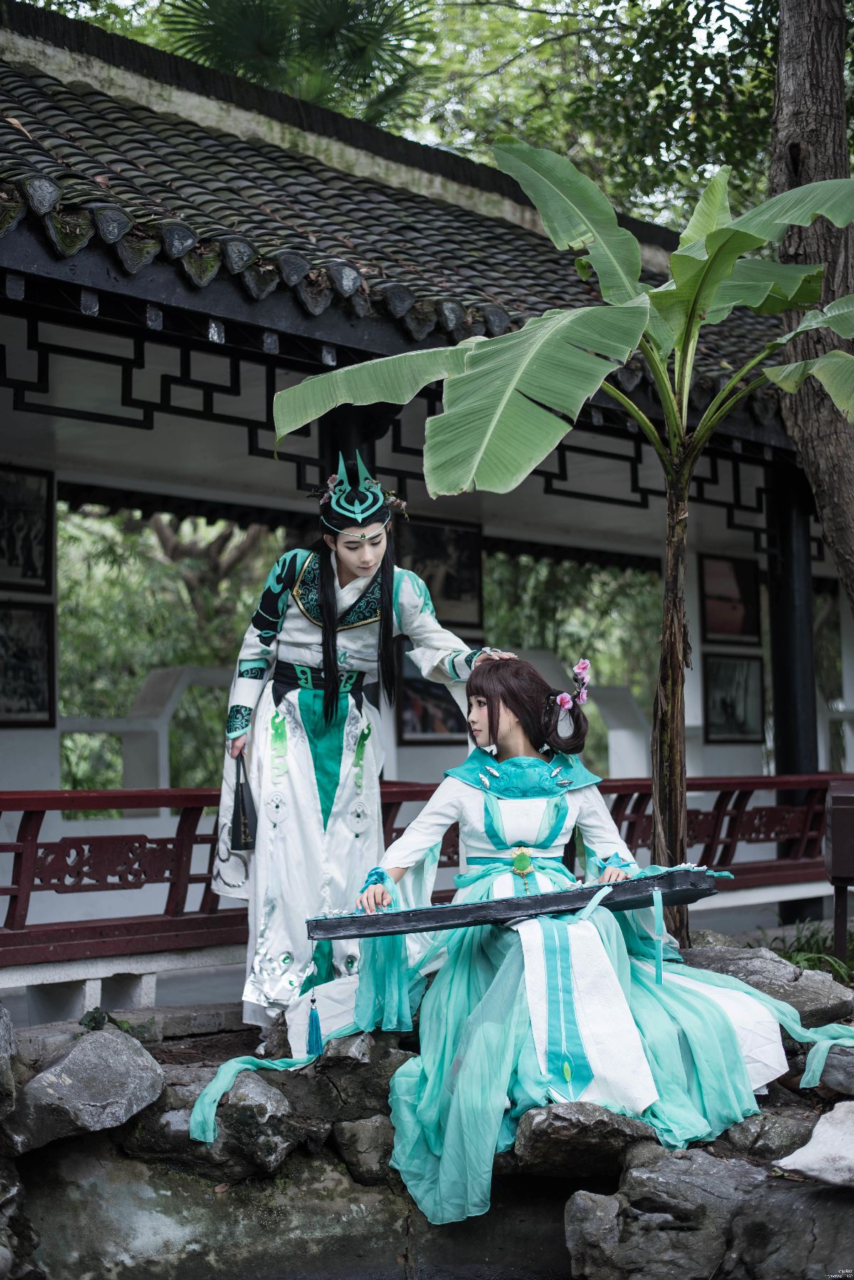 "Kiếm kiếm tình yêu phiên bản trực tuyến ba" Bài hát dài ba anh hùng c o s p l a y