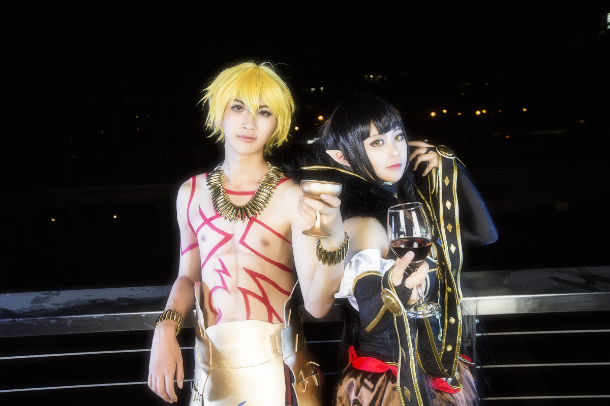 "Fateapocrypha" Hoàng hậu semiramis quyến rũ c o s p l a y